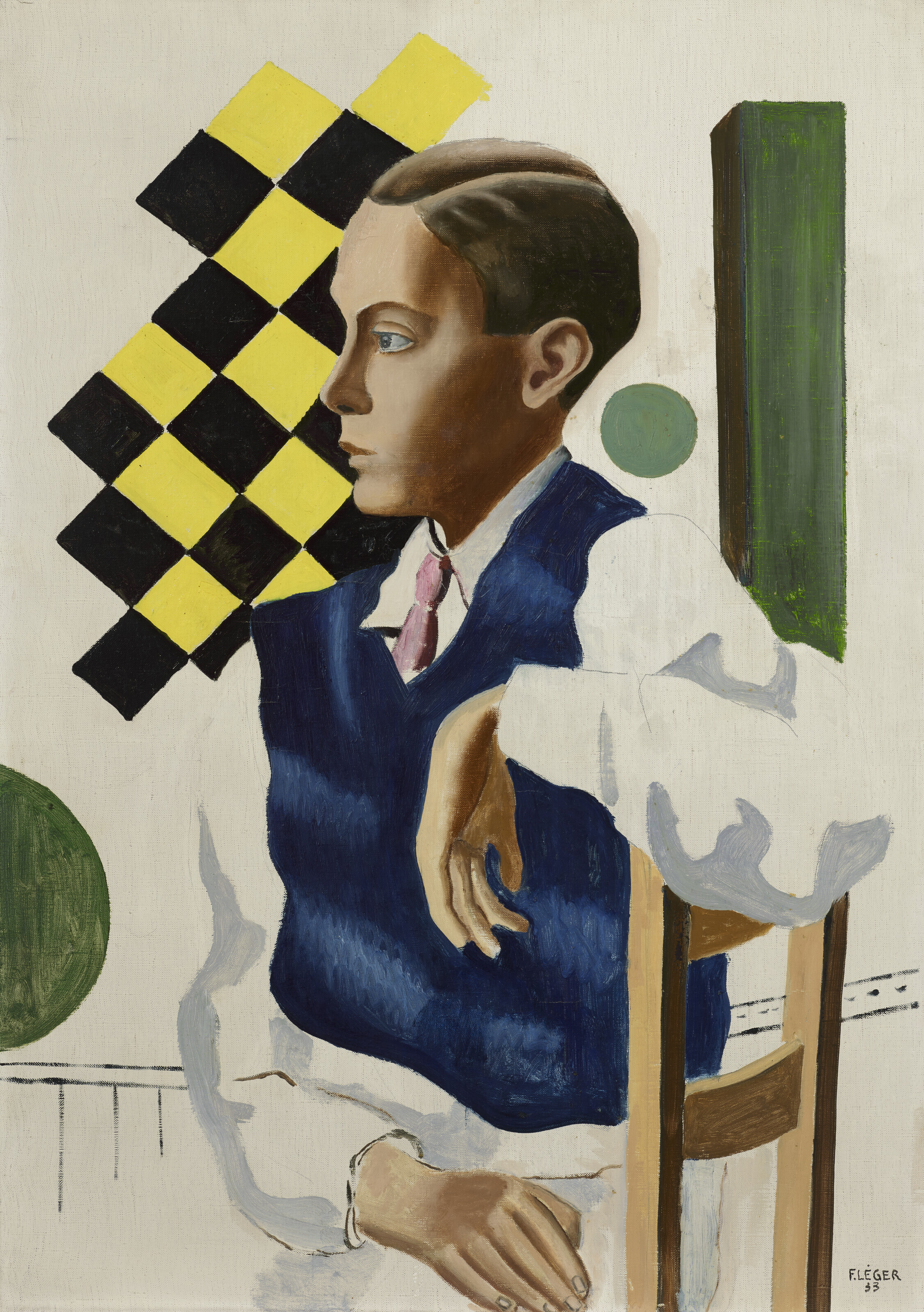 Fernand Léger — Портрет сына Бинью, изображение 1