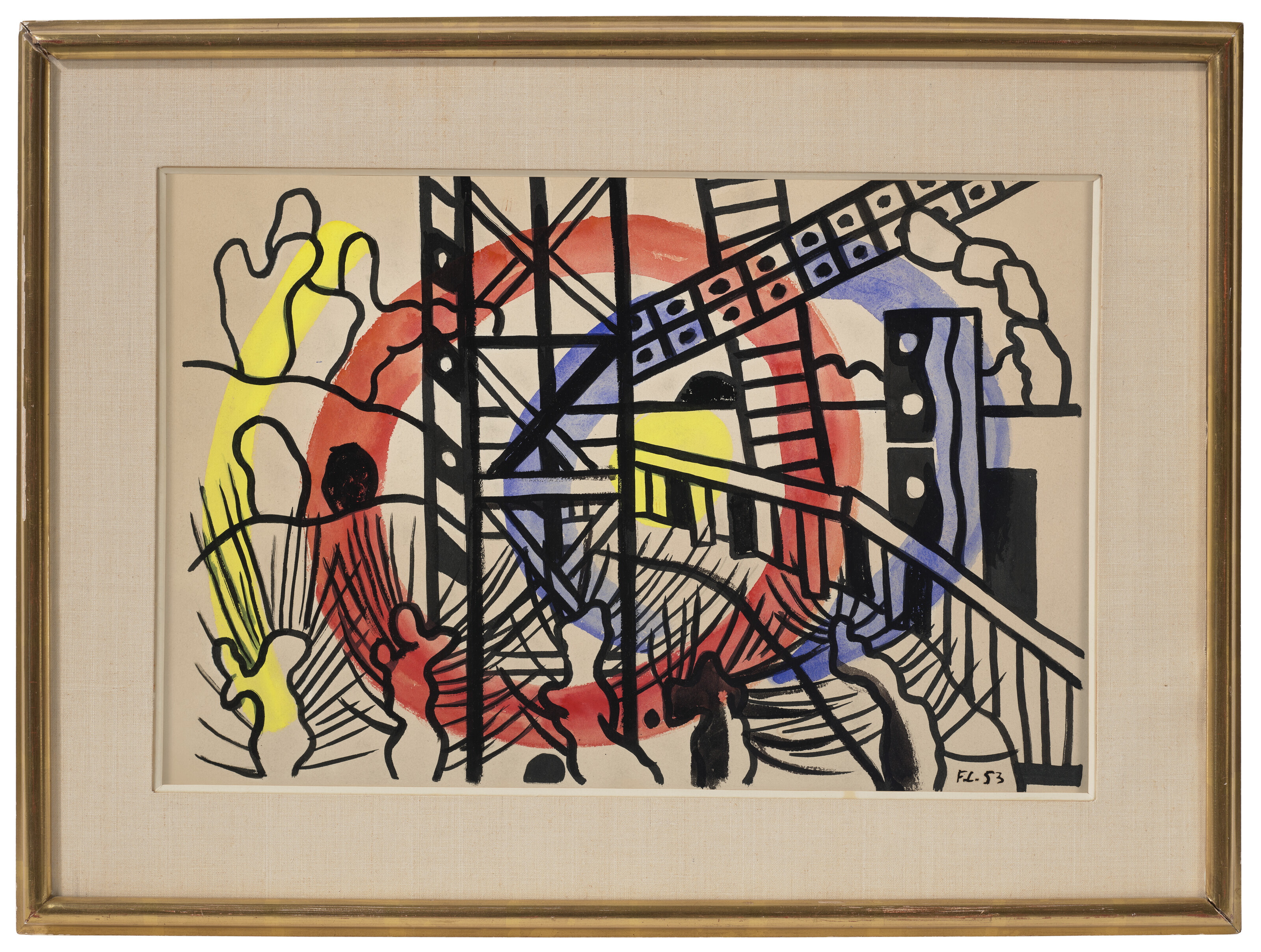 Fernand Léger — Граница Сены и Уазы, изображение 2