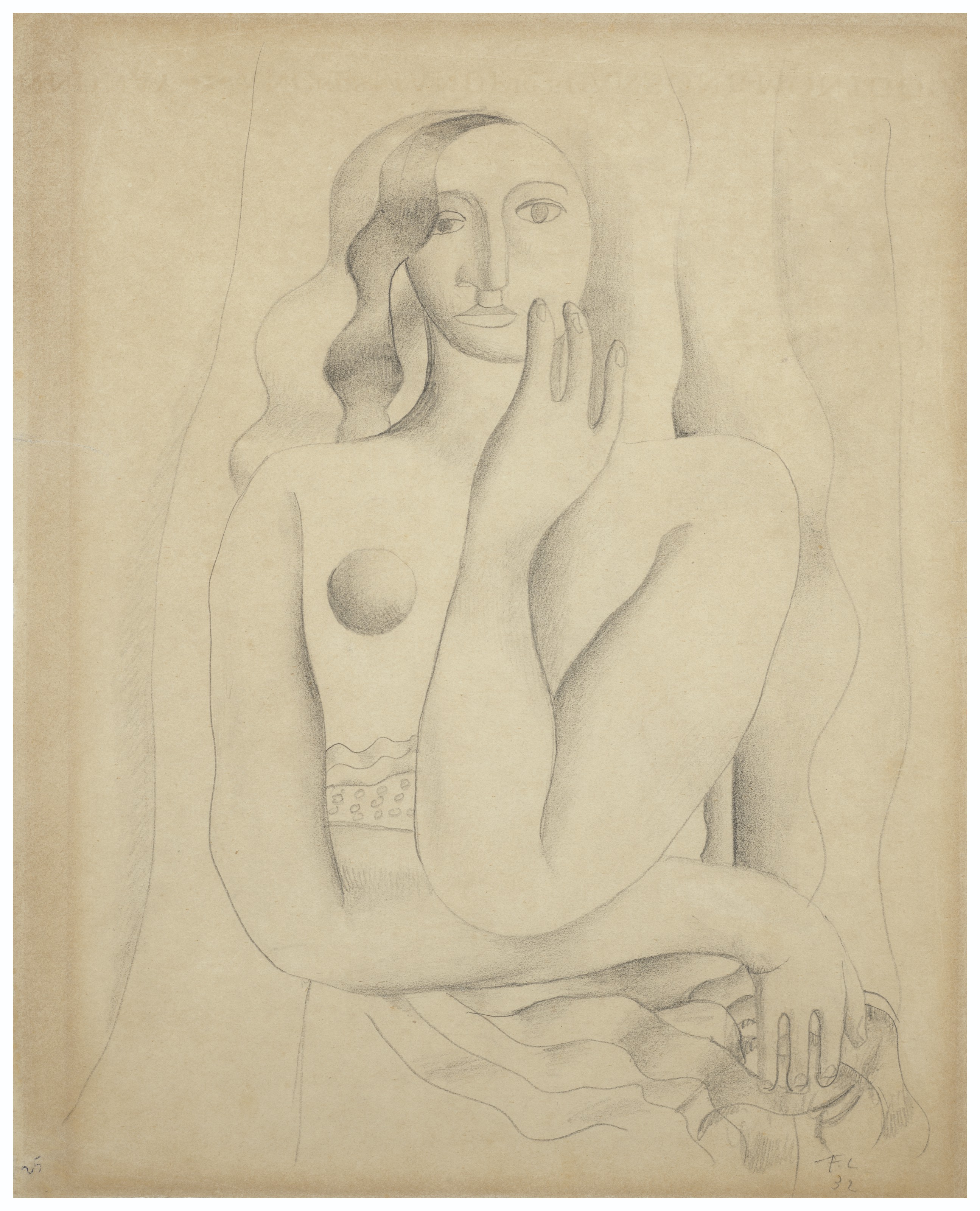 Fernand Léger — Женская осанка, изображение 1