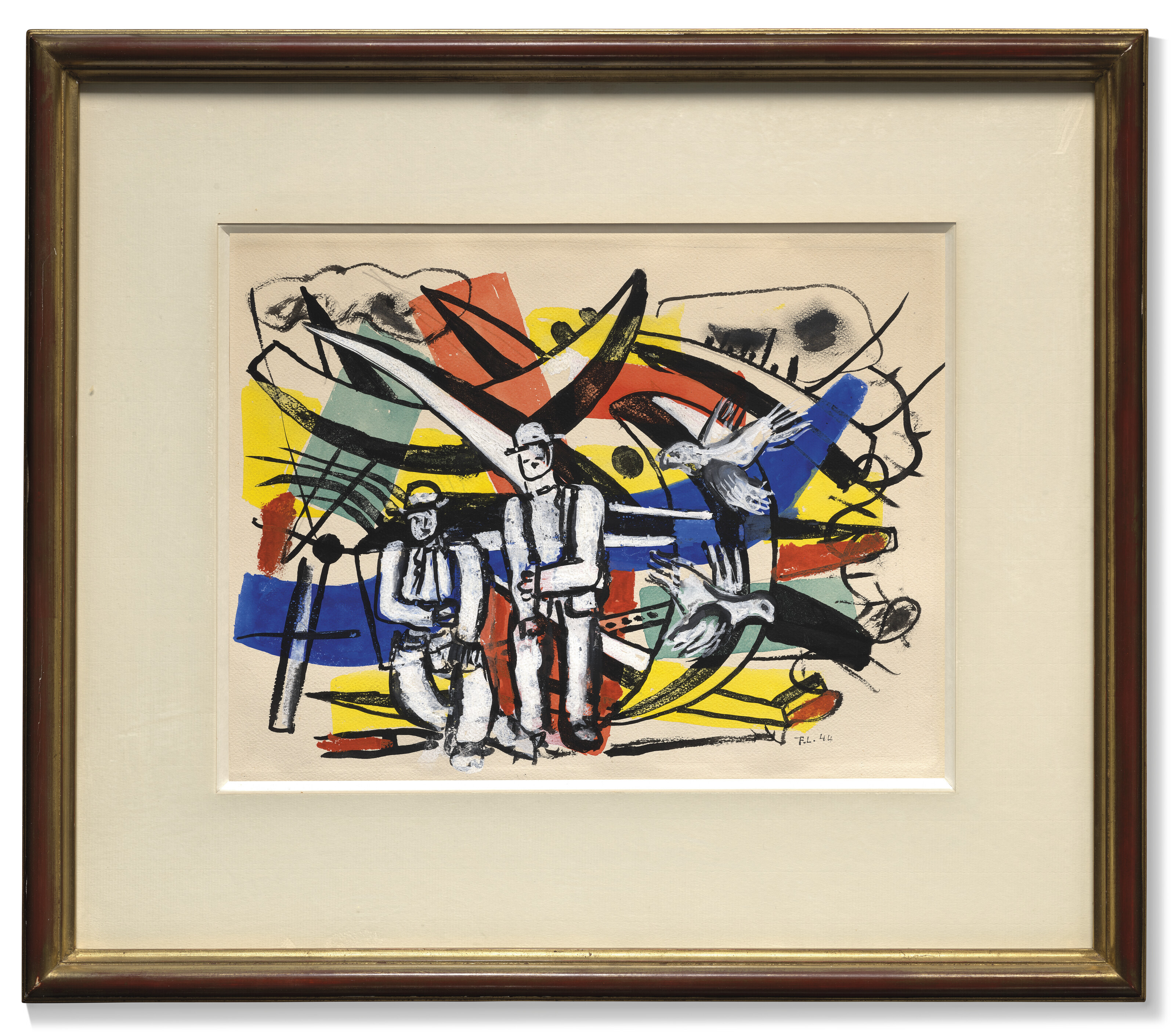 Fernand Léger — Ле Коломбес, изображение 3