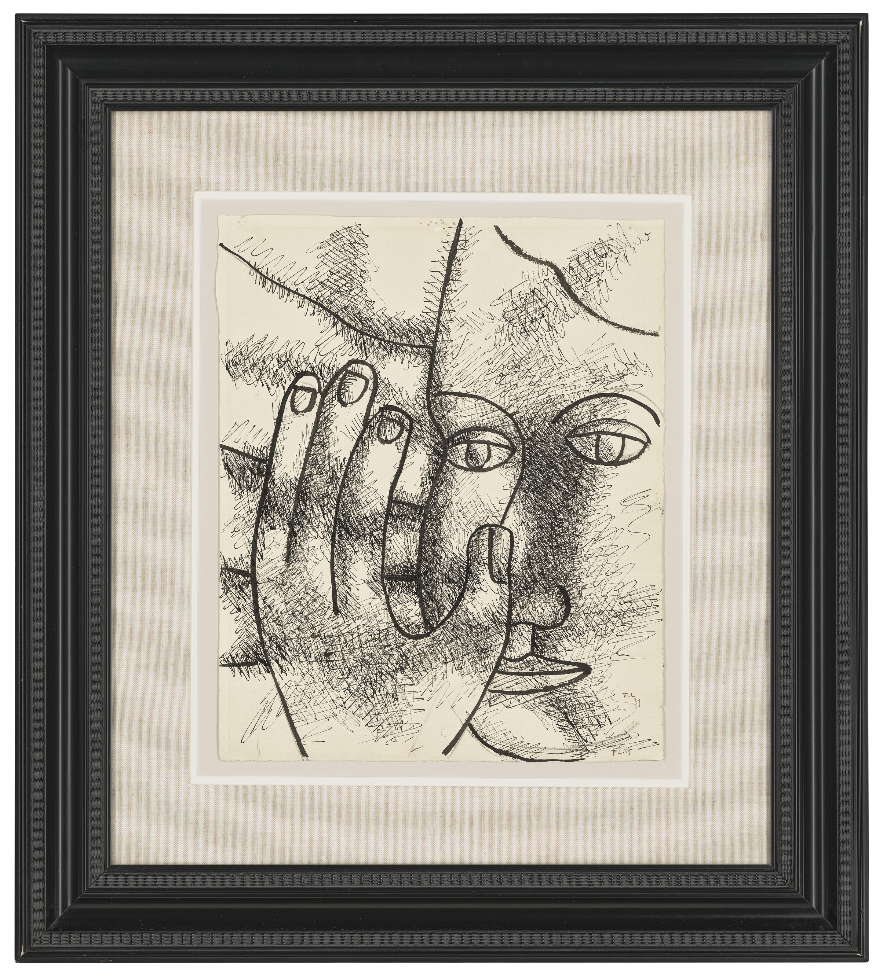 Fernand Léger — Лицо настоящей женщины, главной девственницы сына, изображение 2