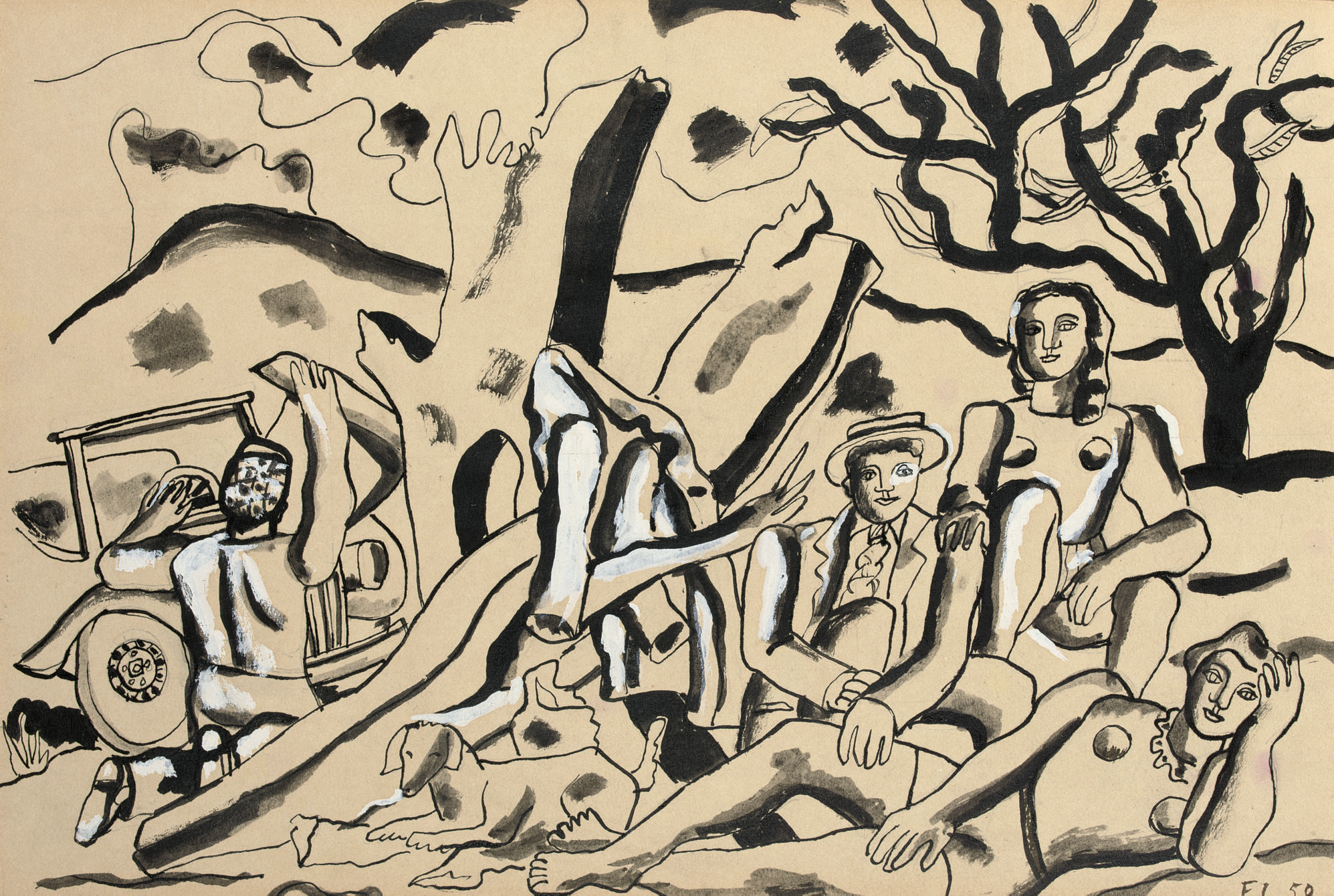 Fernand Léger — Партия великой кампании