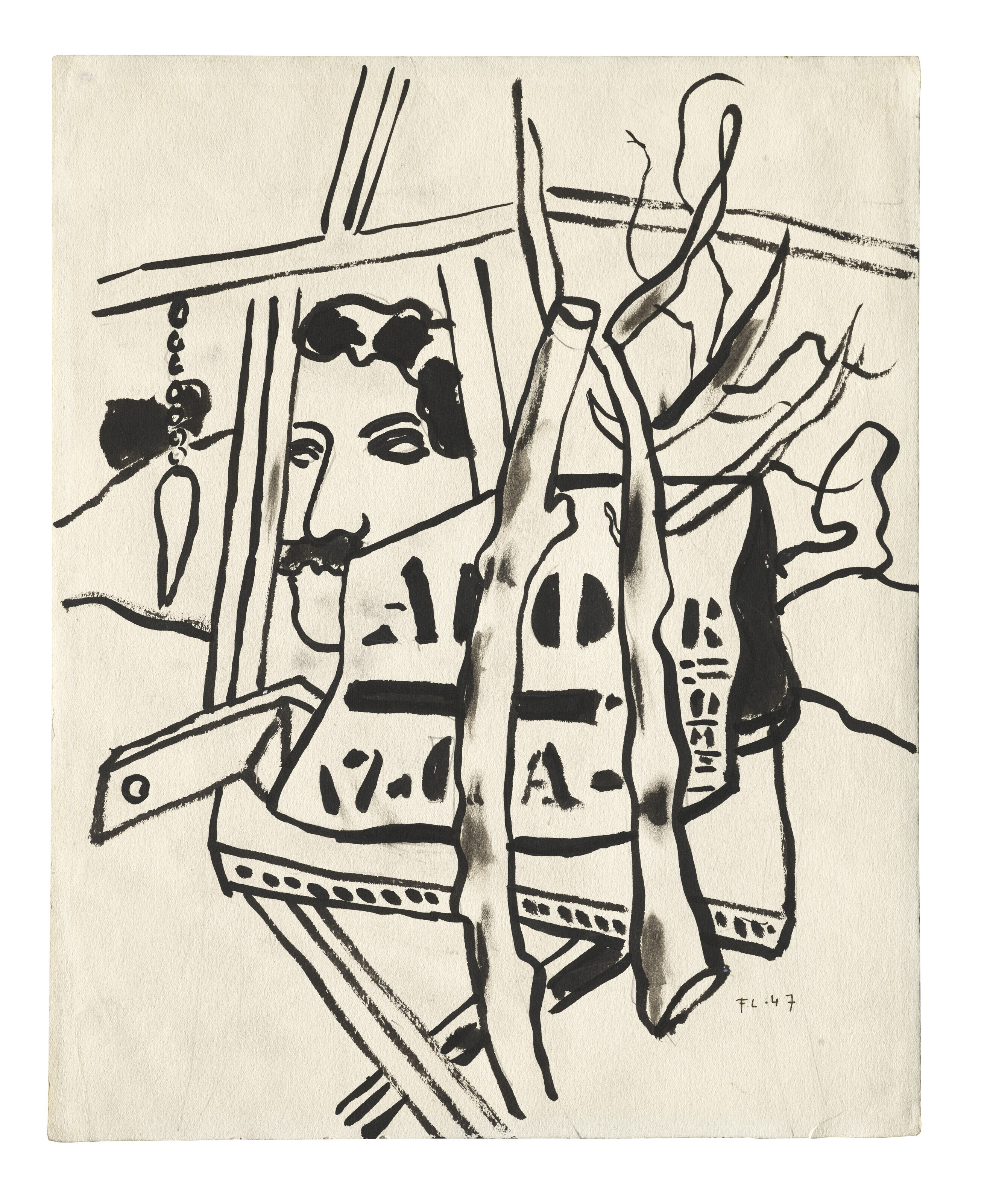Fernand Léger — В саду, изображение 2