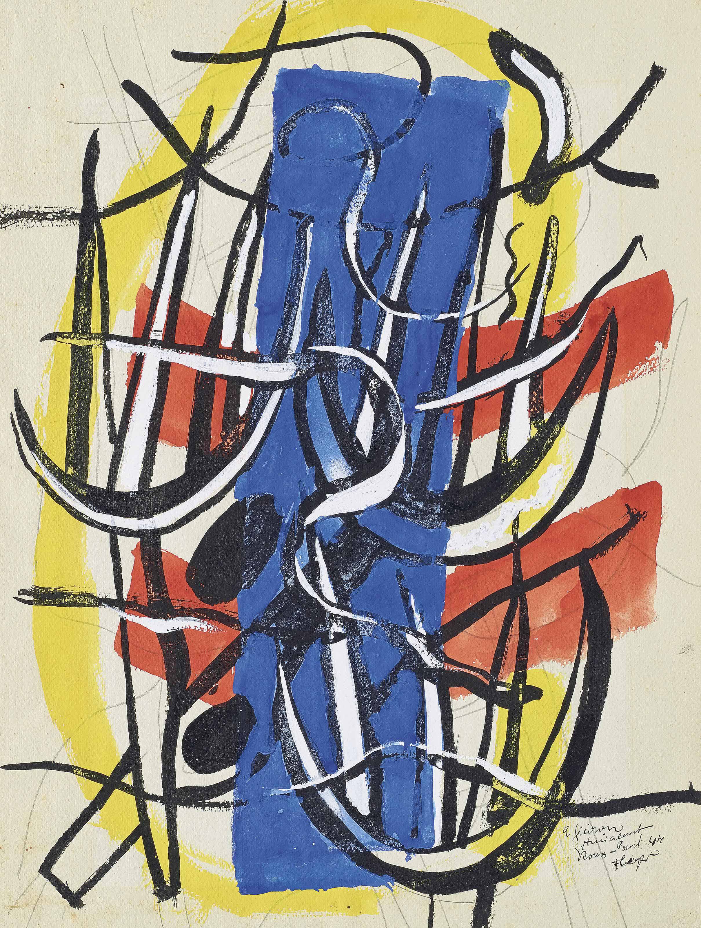 Fernand Léger — Тонкое использование эссенции