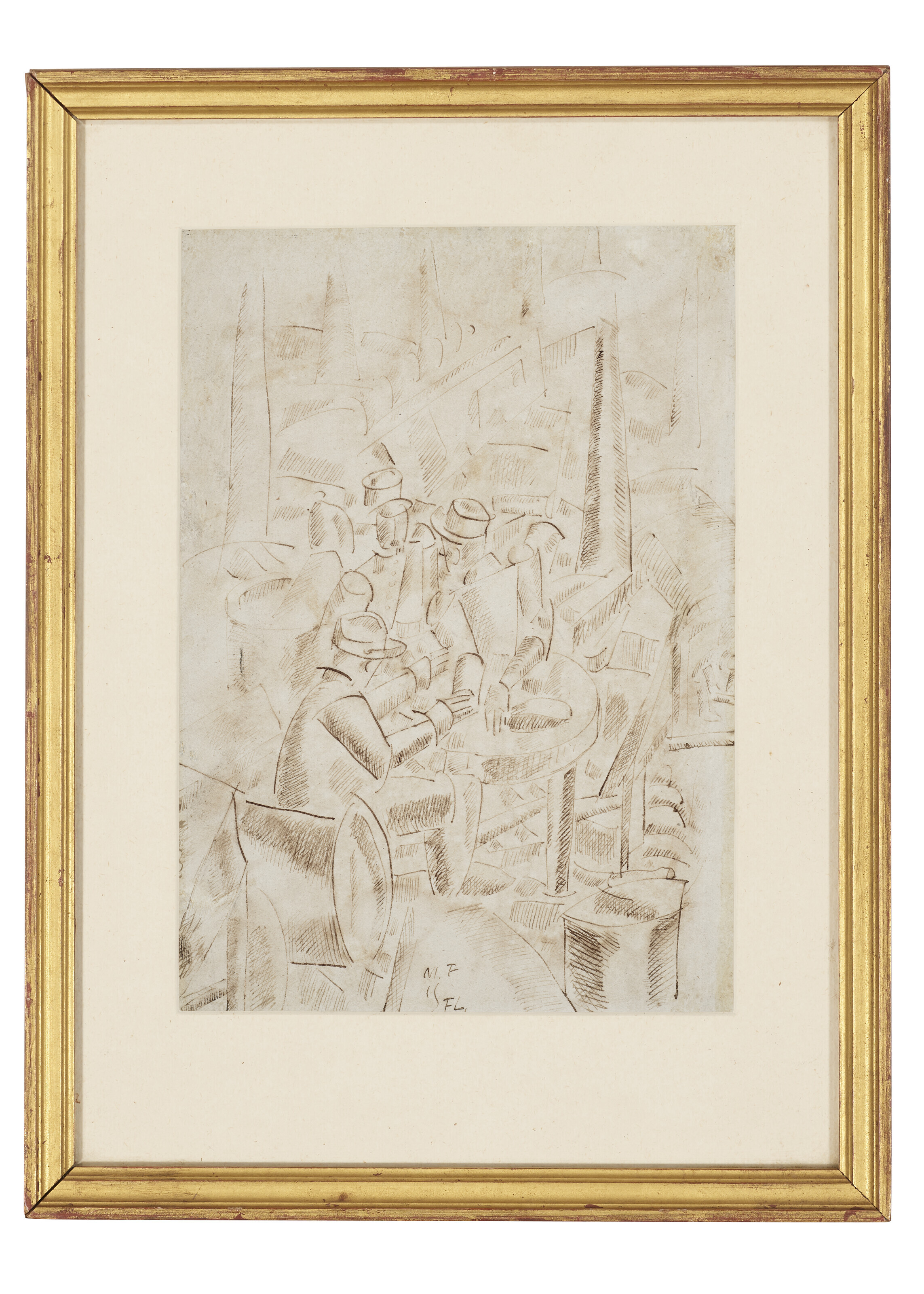 Fernand Léger — Солдаты, танцующие в Абри, Аргонна, изображение 2