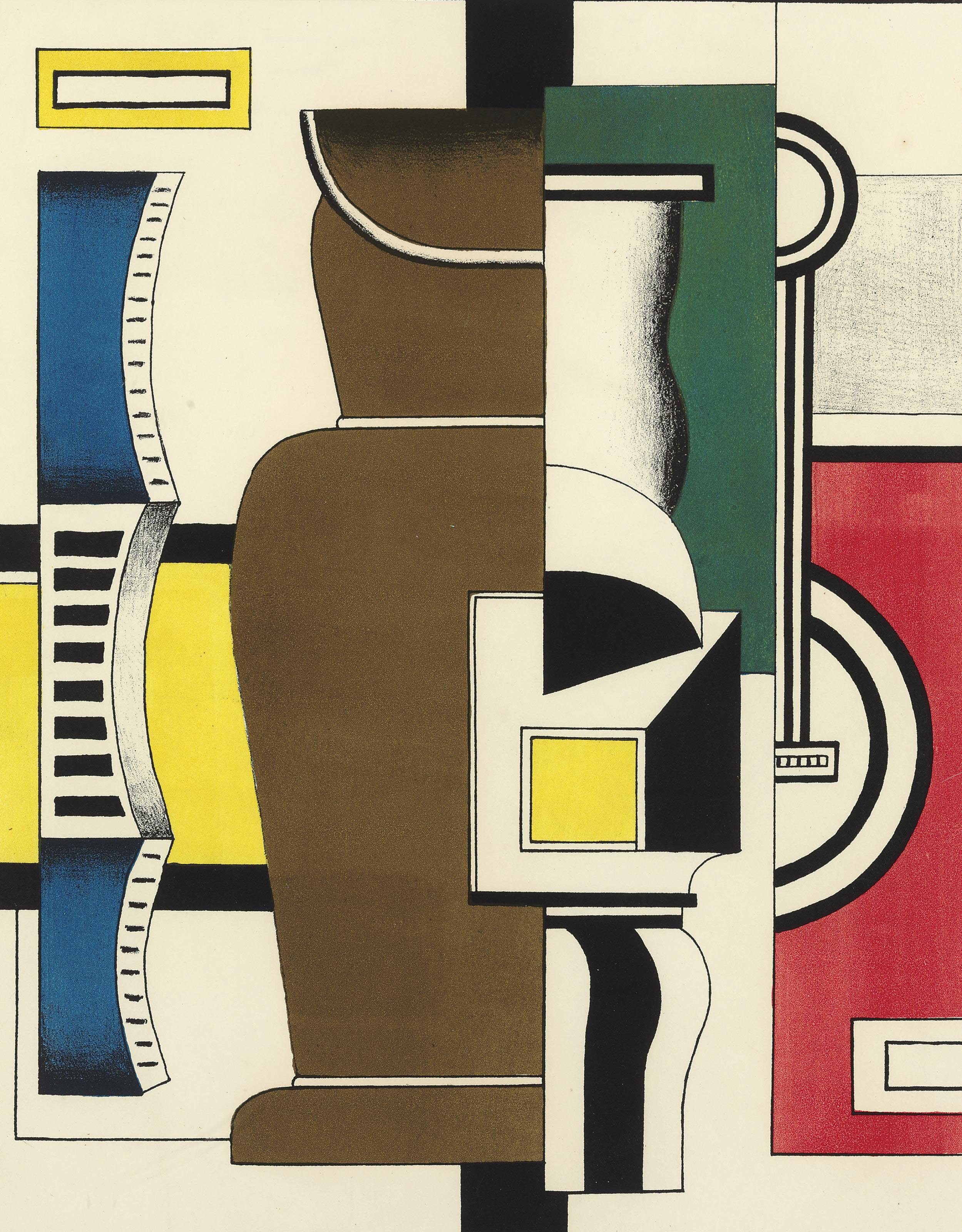 Fernand Léger — Ле Ваза (Сапфир 12)