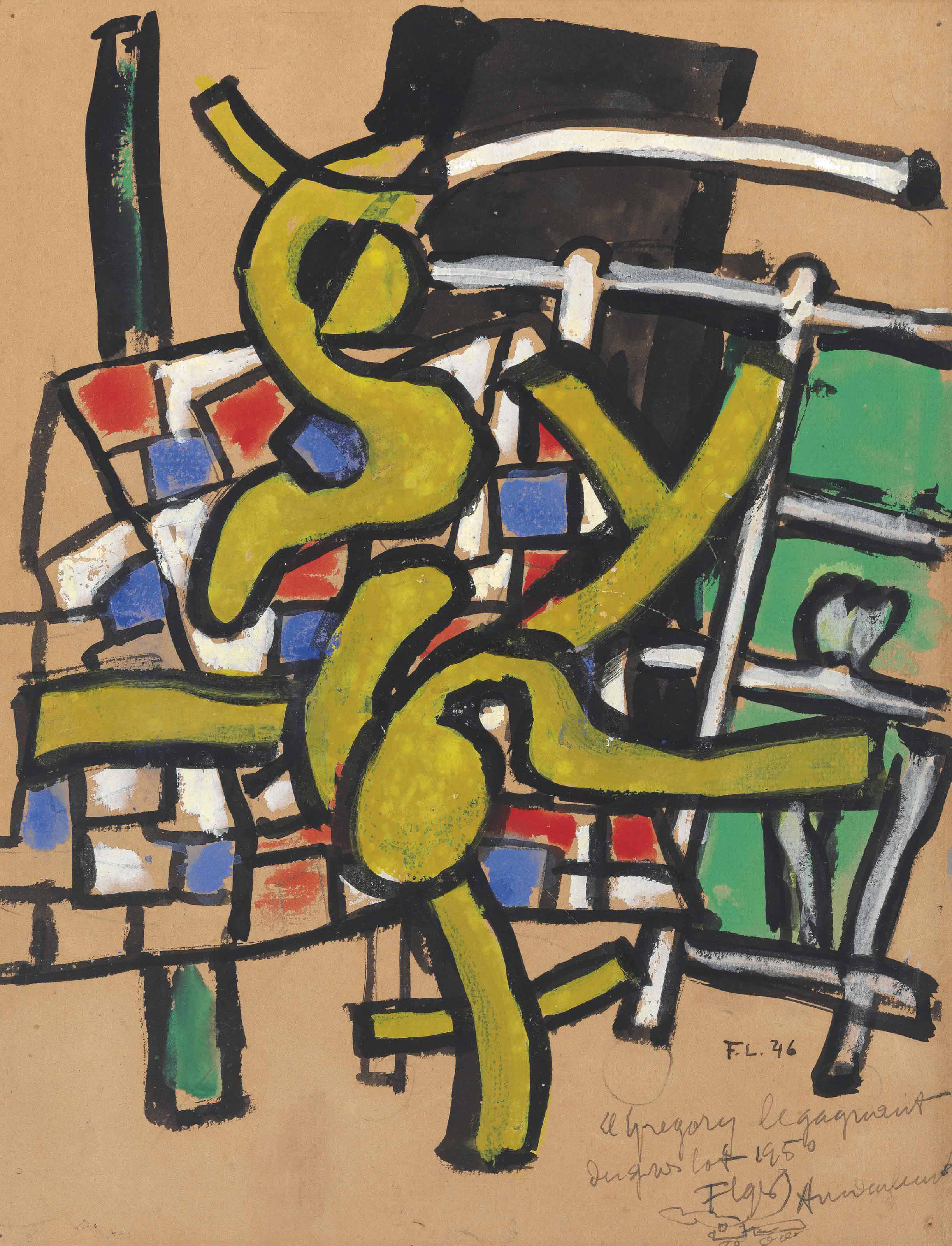 Fernand Léger — Композиция