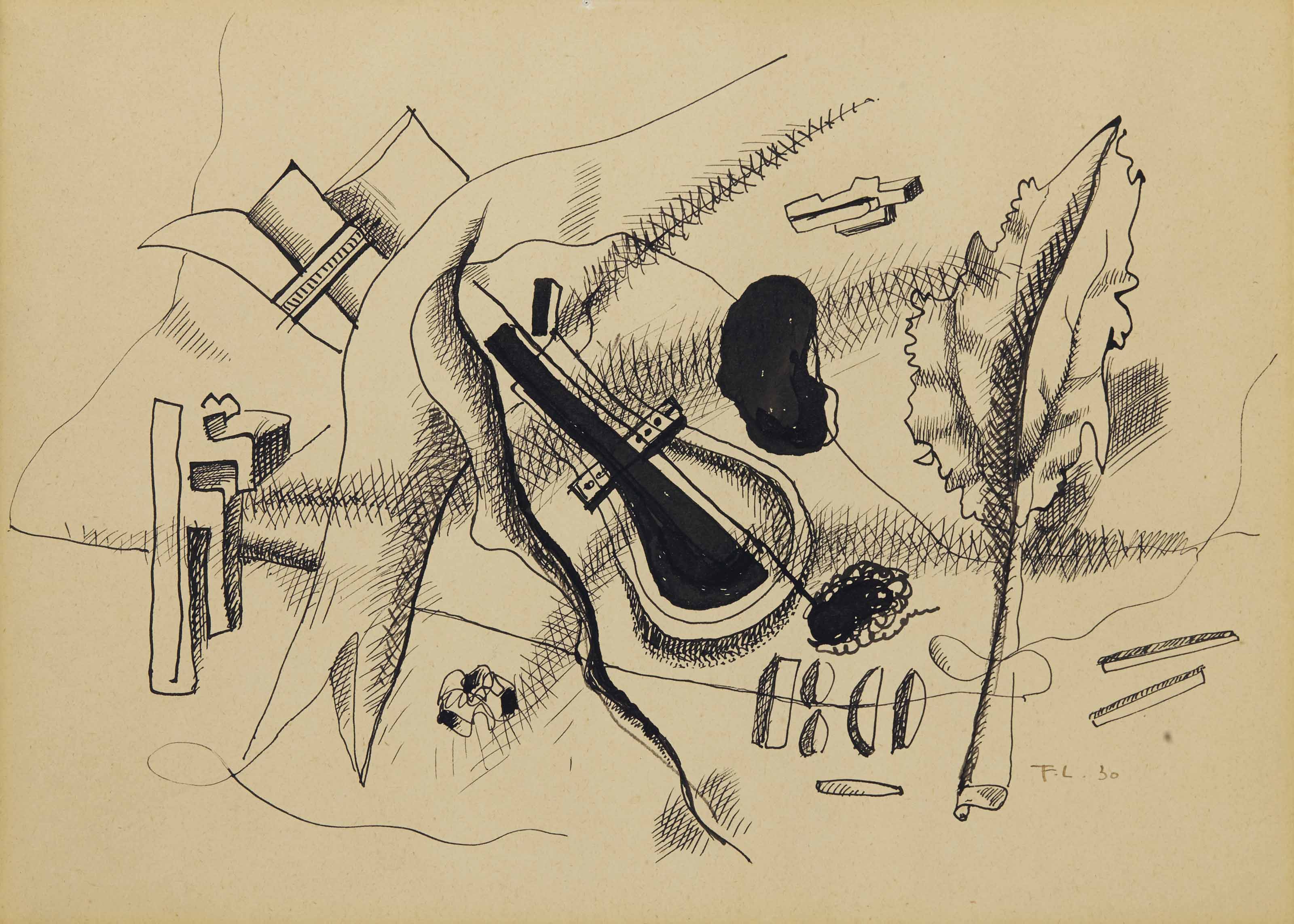 Fernand Léger — Композиция