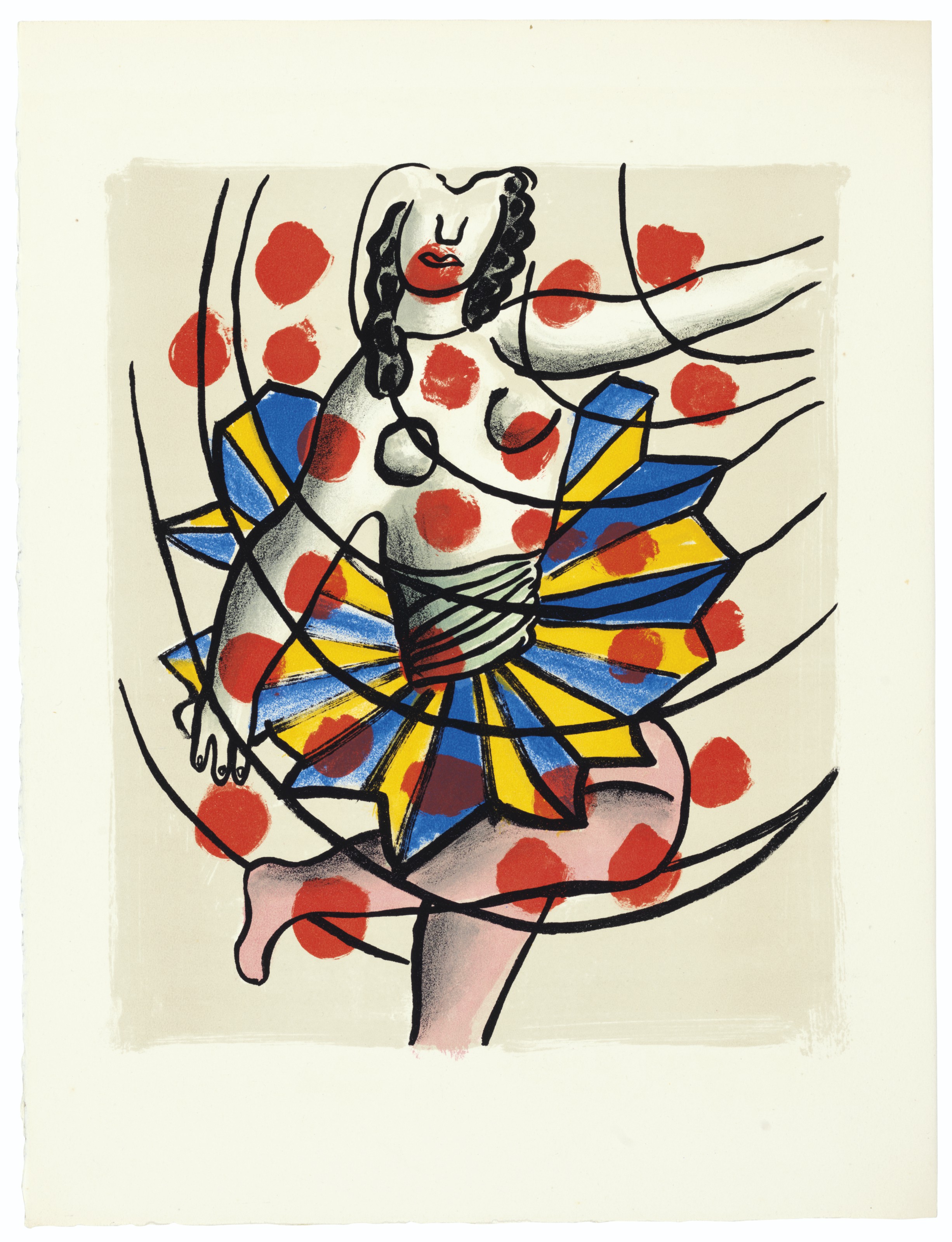 Fernand Léger — Цирк "Возрождение", Париж, 1950 год, изображение 4