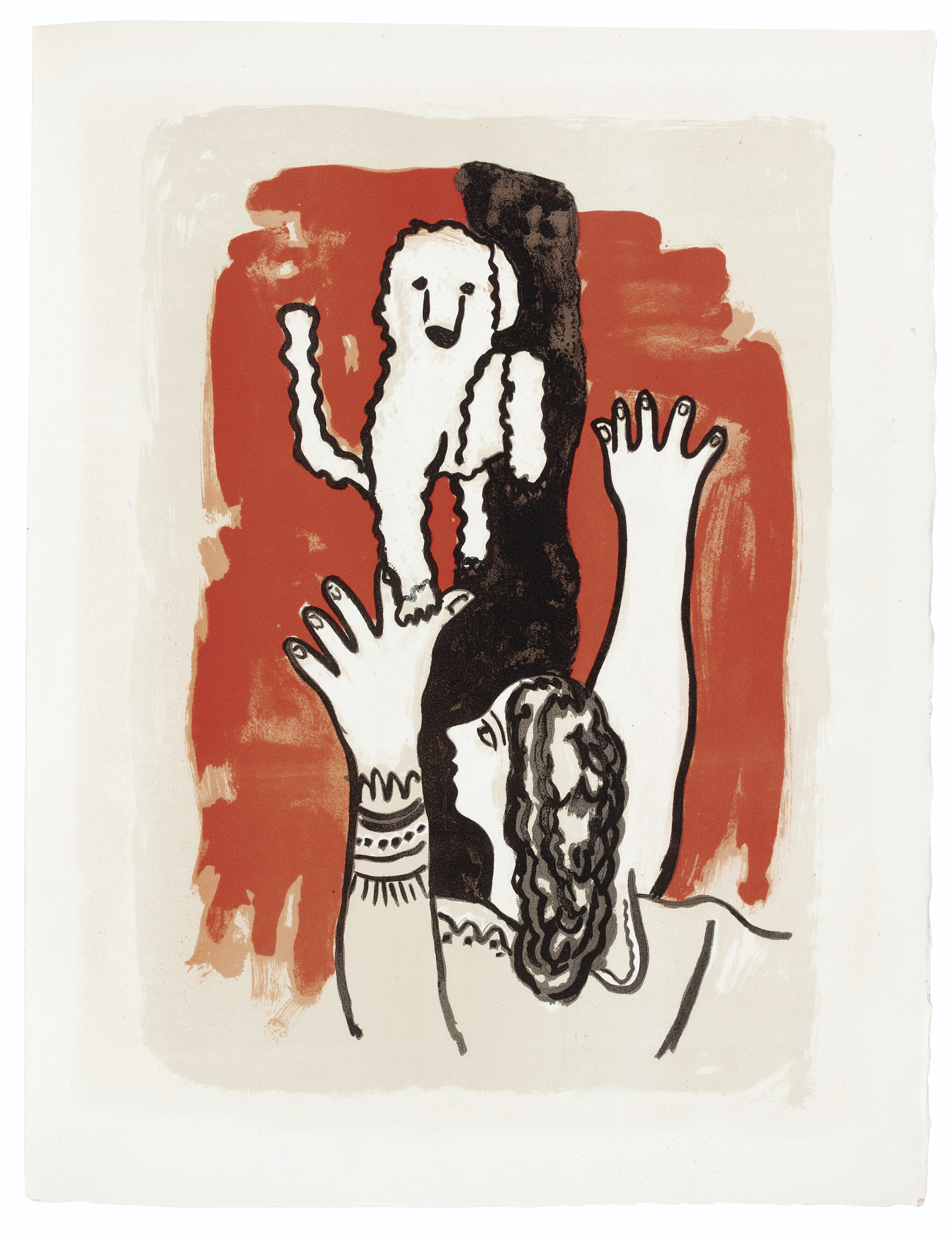 Fernand Léger — Цирк, Les Editions Verve, Париж, 1950, изображение 3
