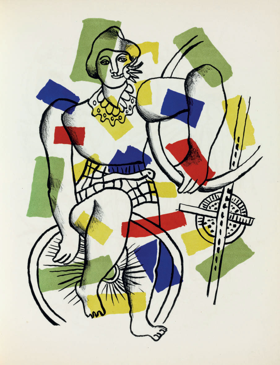 Fernand Léger — Цирк, Tériade, Les Editions Verve, Париж, 1950 (Сапфир, 44-106)