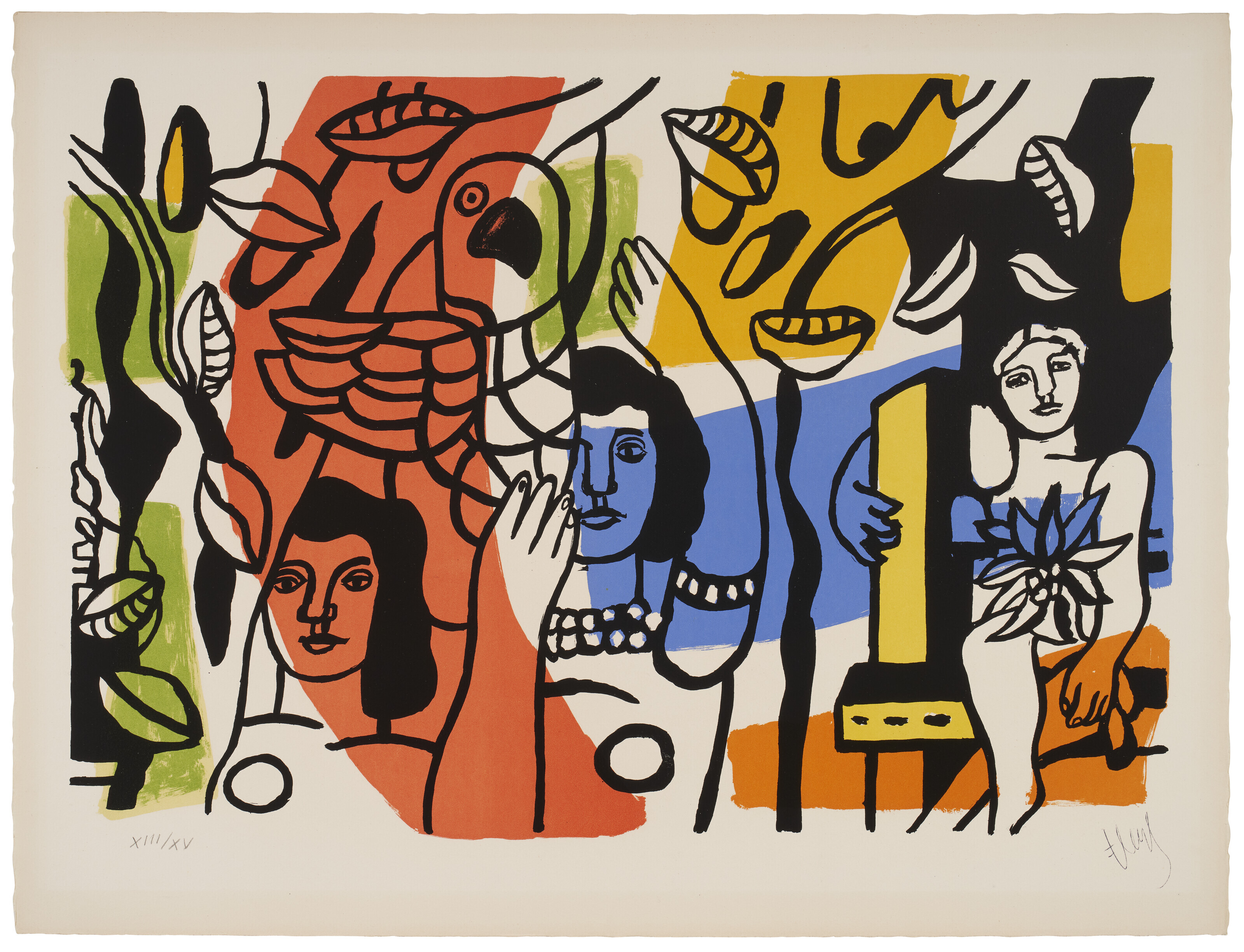 Fernand Léger — Женщины на перроке