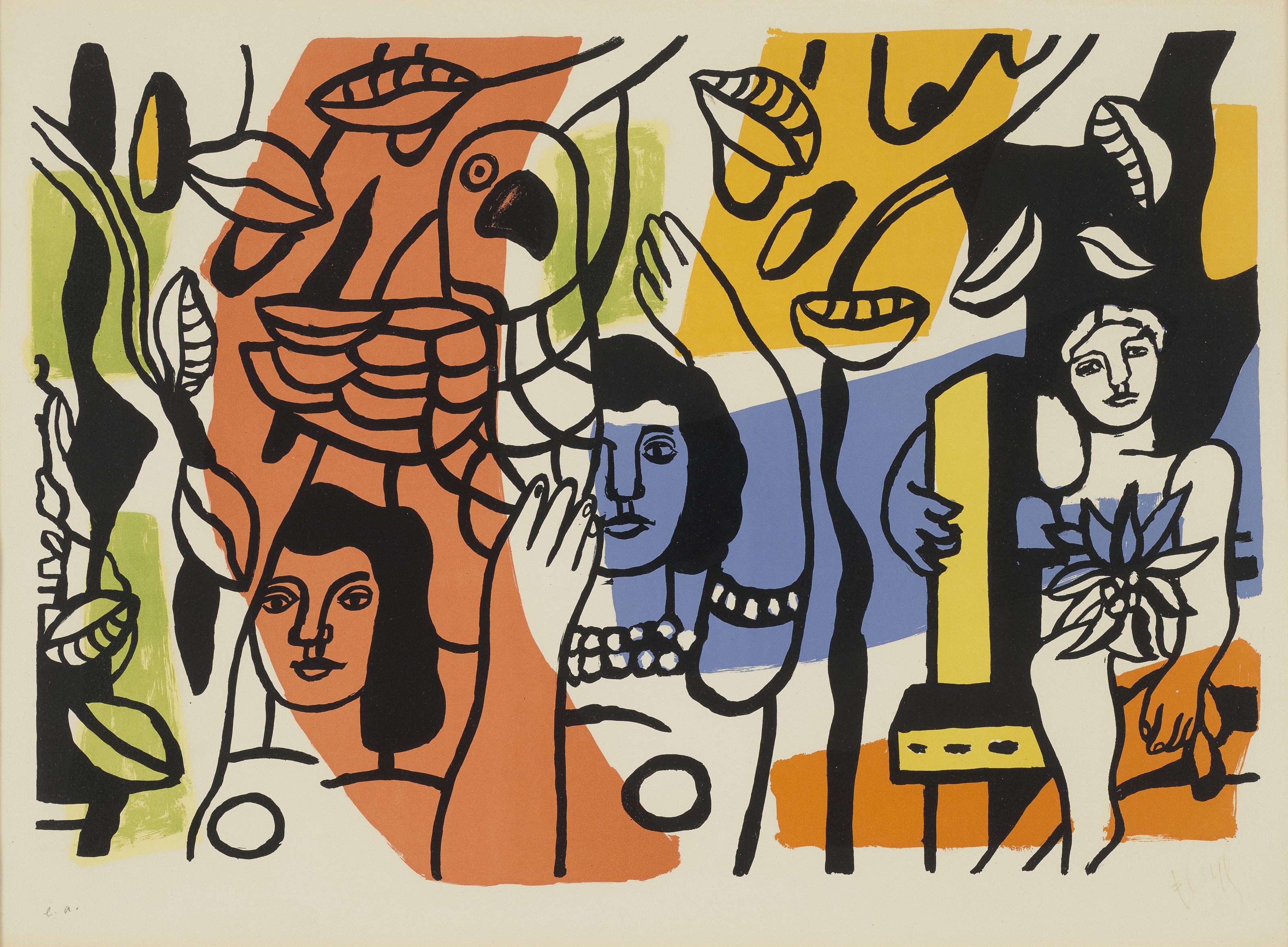 Fernand Léger — Женщины на перроке