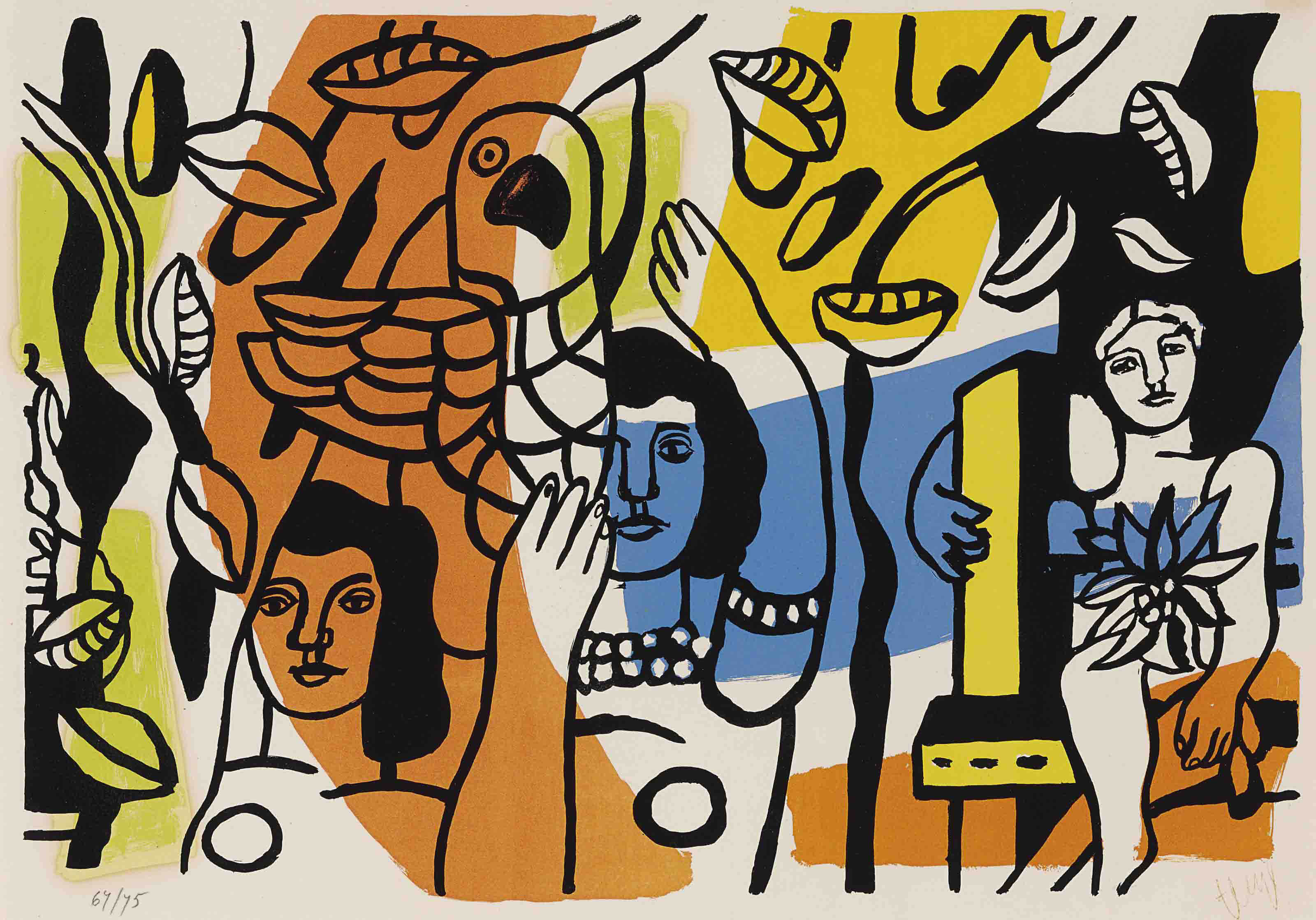 Fernand Léger — Женщины в перроке (S. 119)