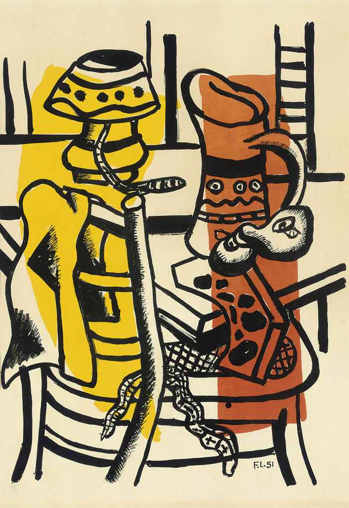 Fernand Léger — Шезлонг (Сапфир 139)