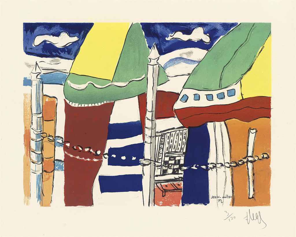 Fernand Léger — Довиль (Сапфир E13)