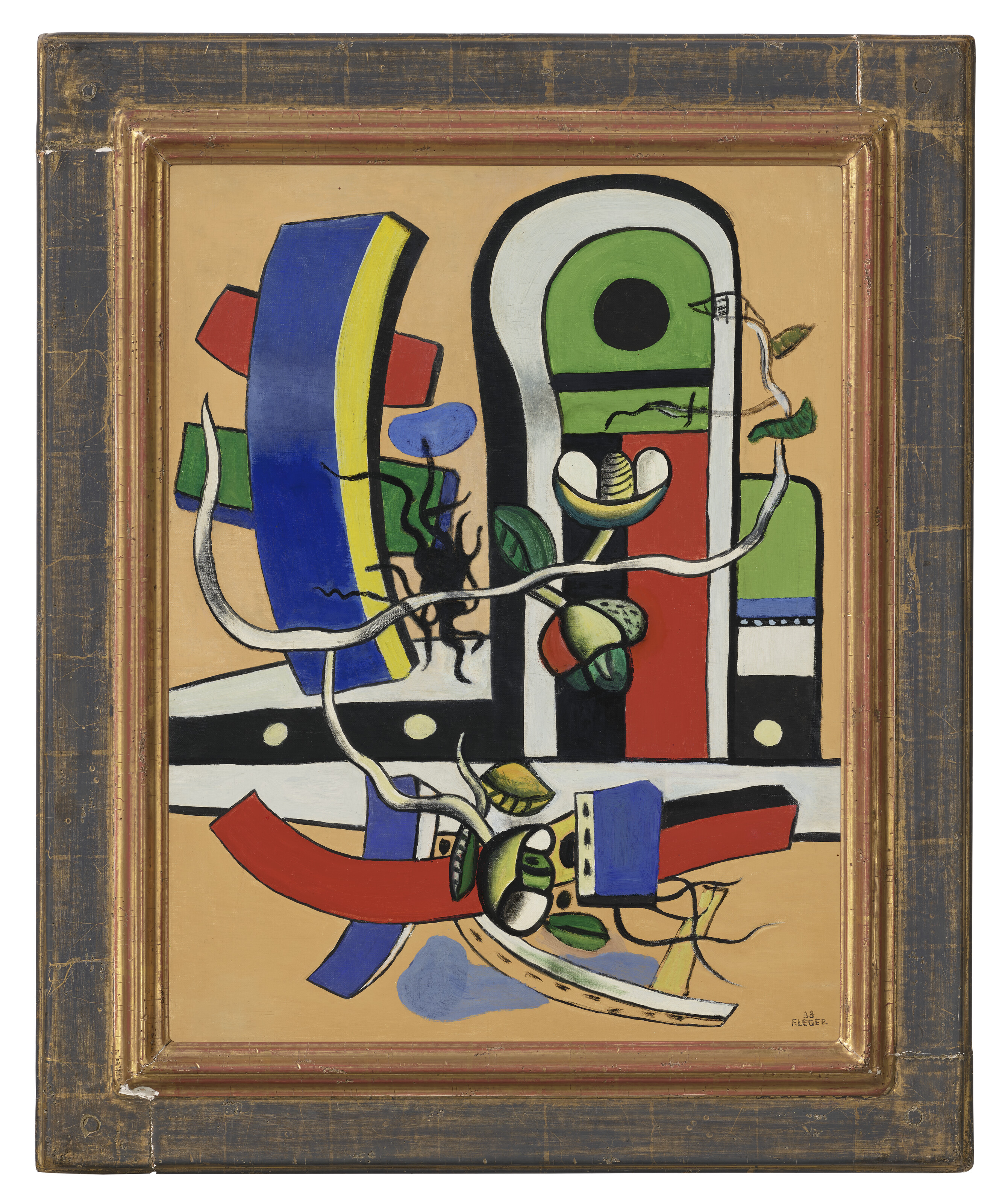 Fernand Léger — Композиция из трех цветов, изображение 3