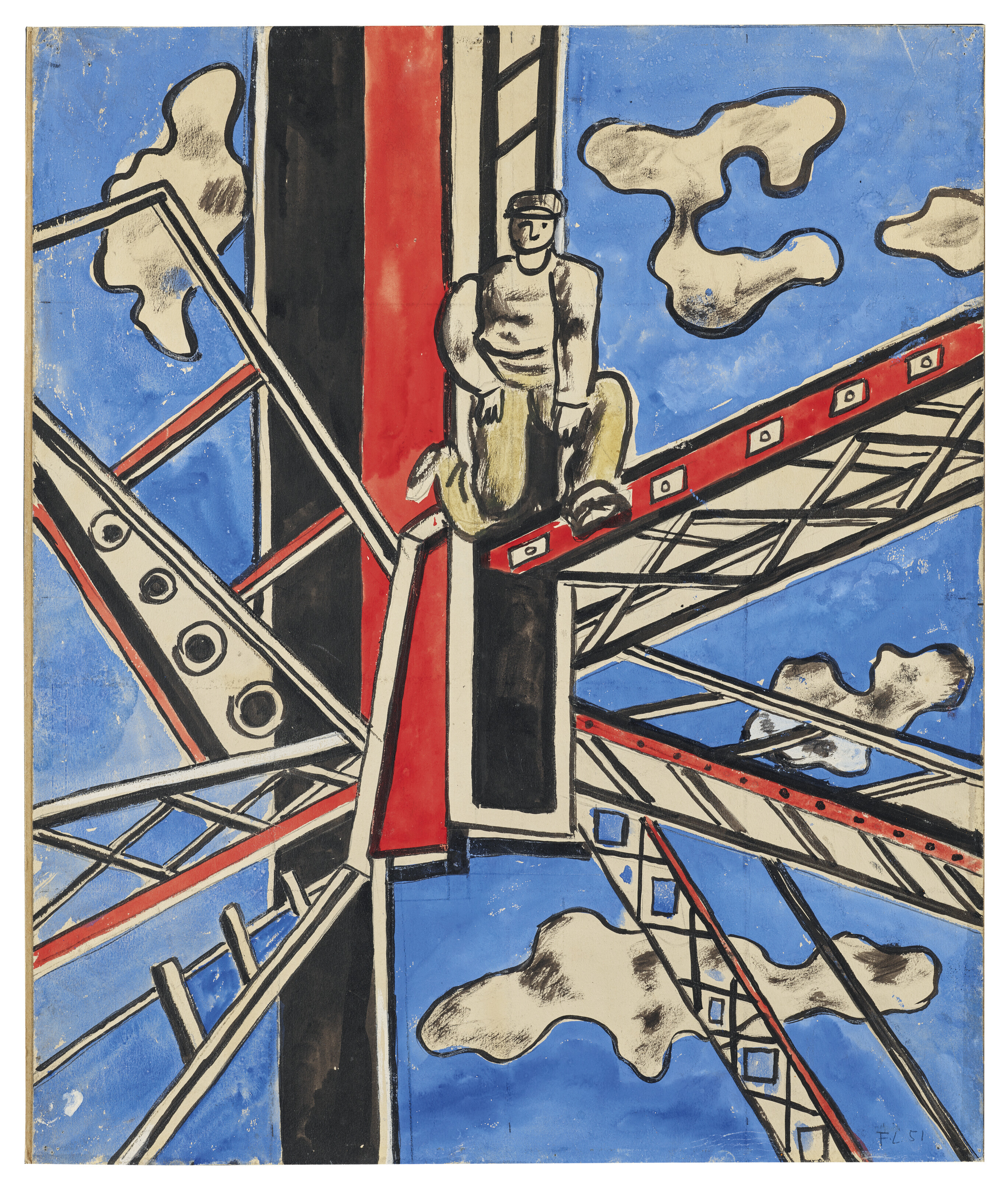 Fernand Léger — Этюд для "Конструкторов", изображение 2
