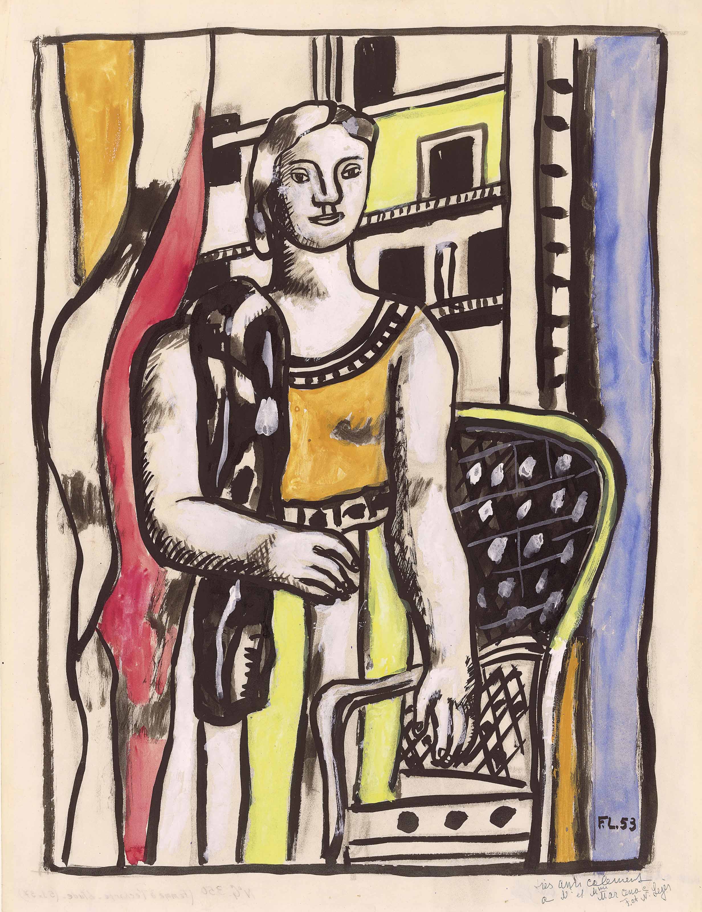 Fernand Léger — Женщина с обаянием