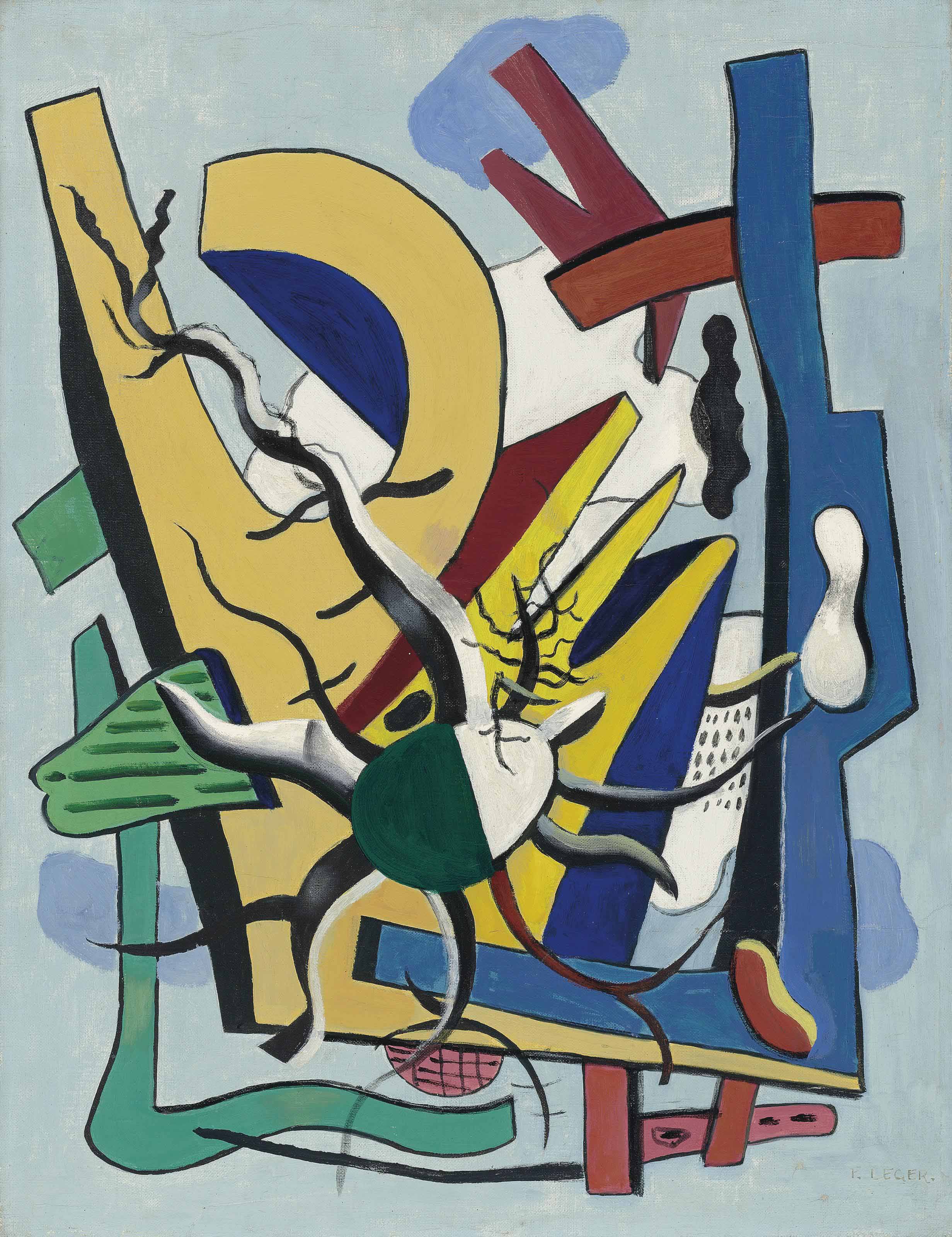Fernand Léger — Верхняя часть араньи