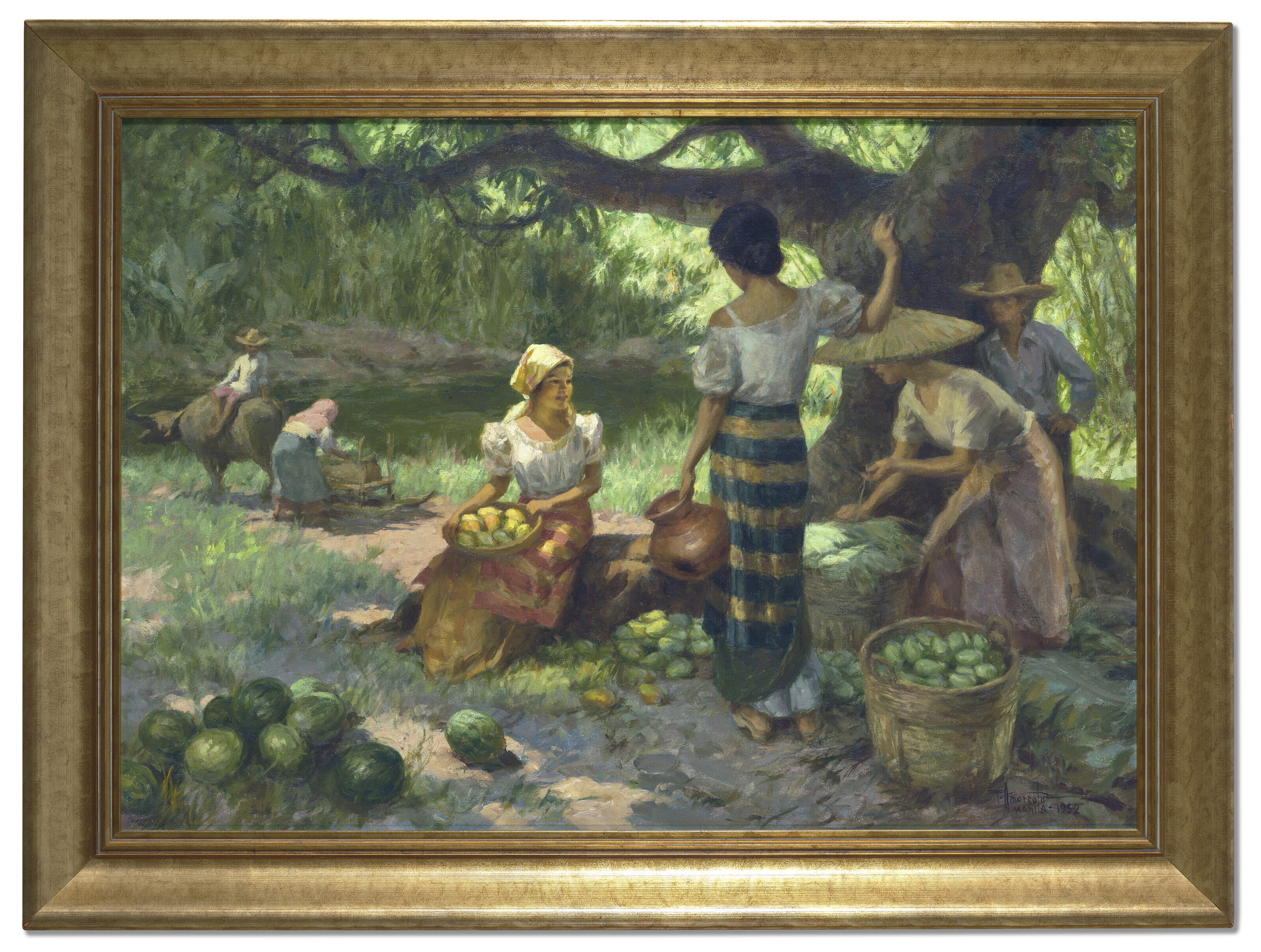Fernando Amorsolo — Под манговым деревом, изображение 2