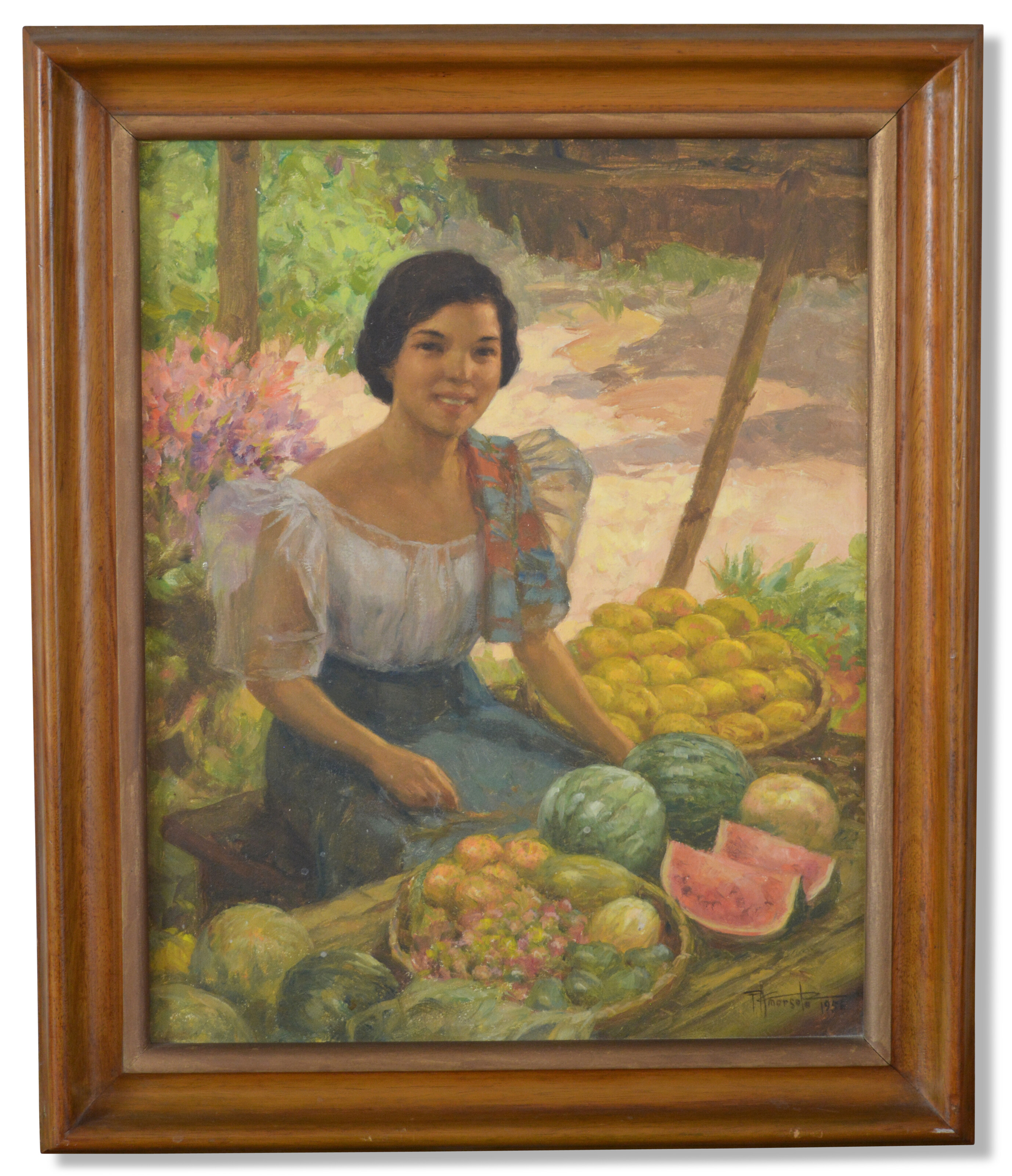 Fernando Amorsolo — Продавец фруктов, изображение 2