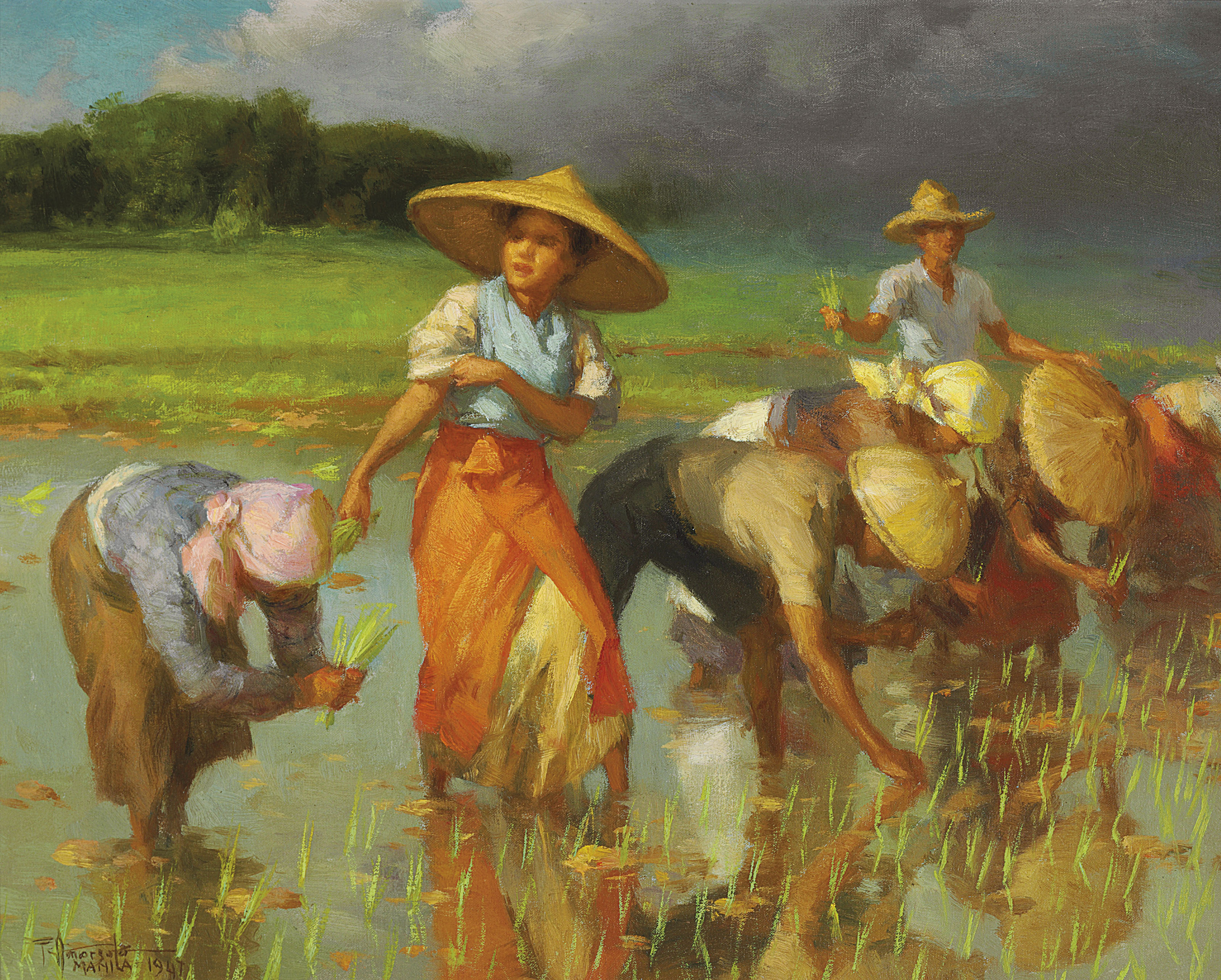 Fernando Amorsolo — ФЕРНАНДО КУЭТО АМОРСОЛО