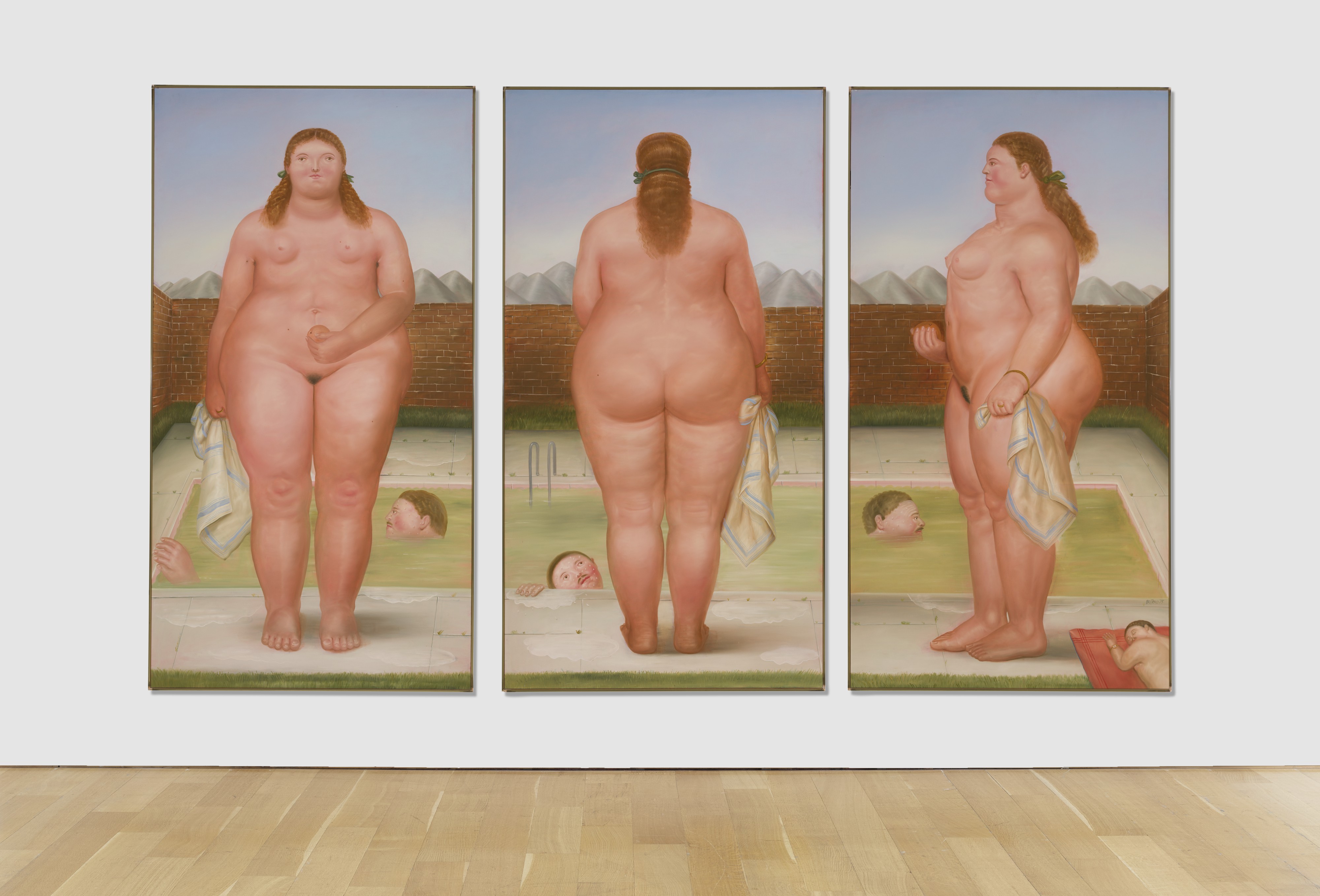 Fernando Botero — Купальщица, изображение 2
