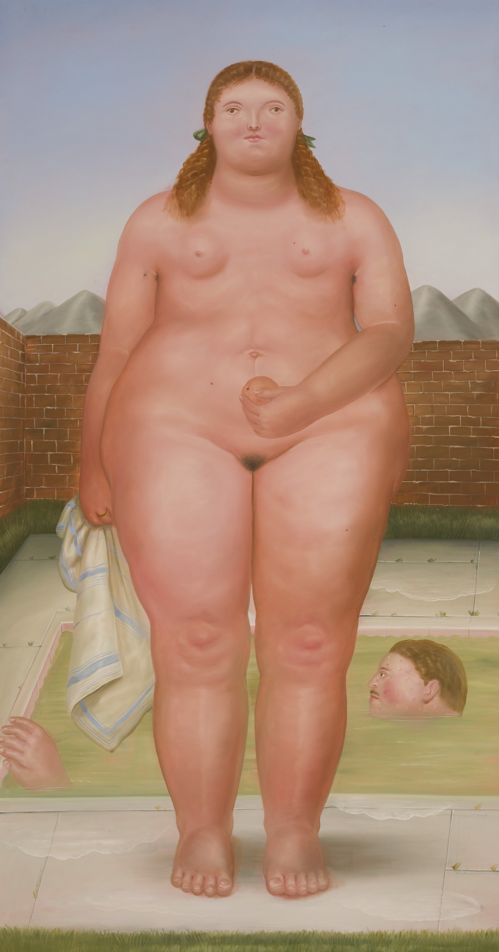 Fernando Botero — Купальщица, изображение 3