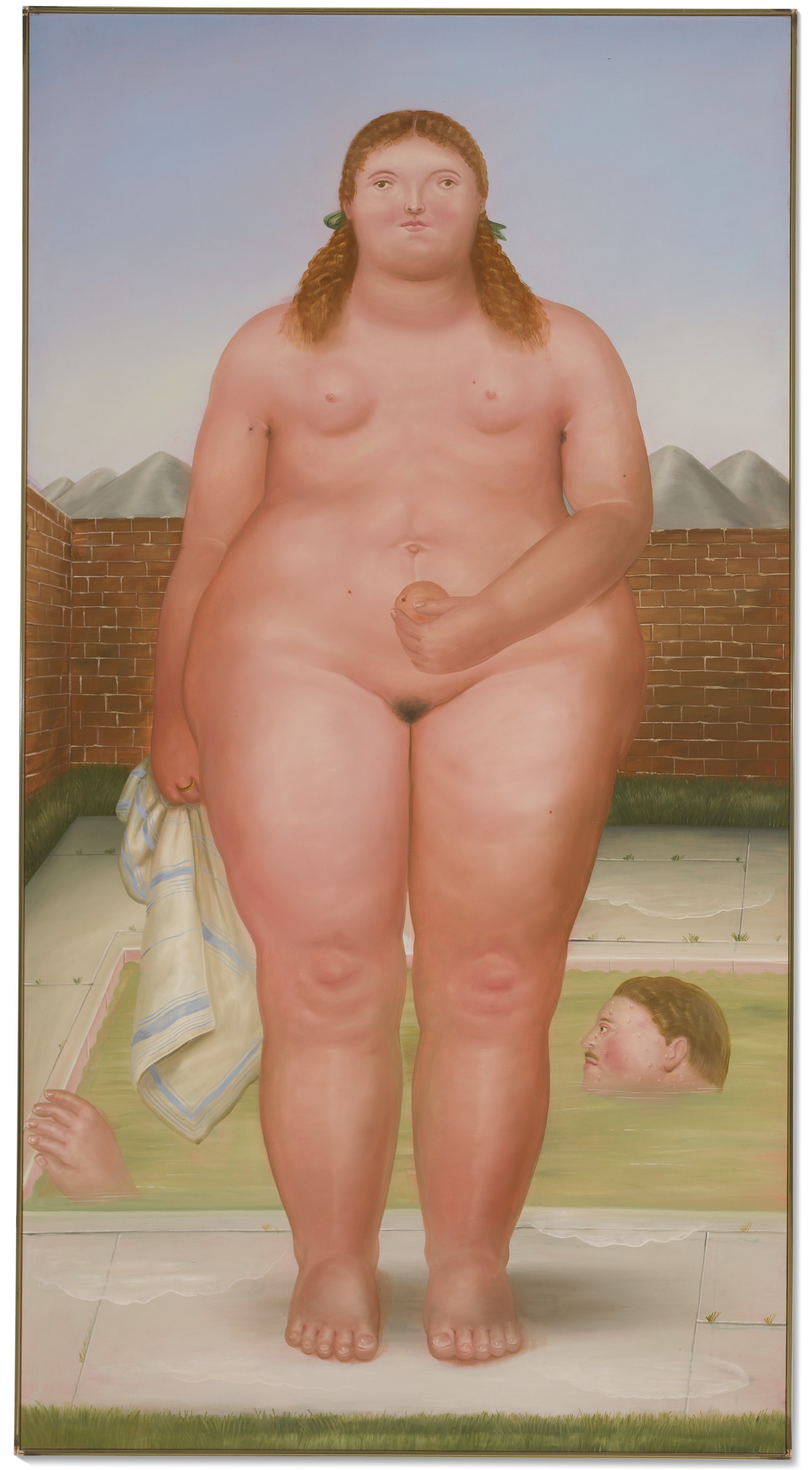 Fernando Botero — Купальщица, изображение 4