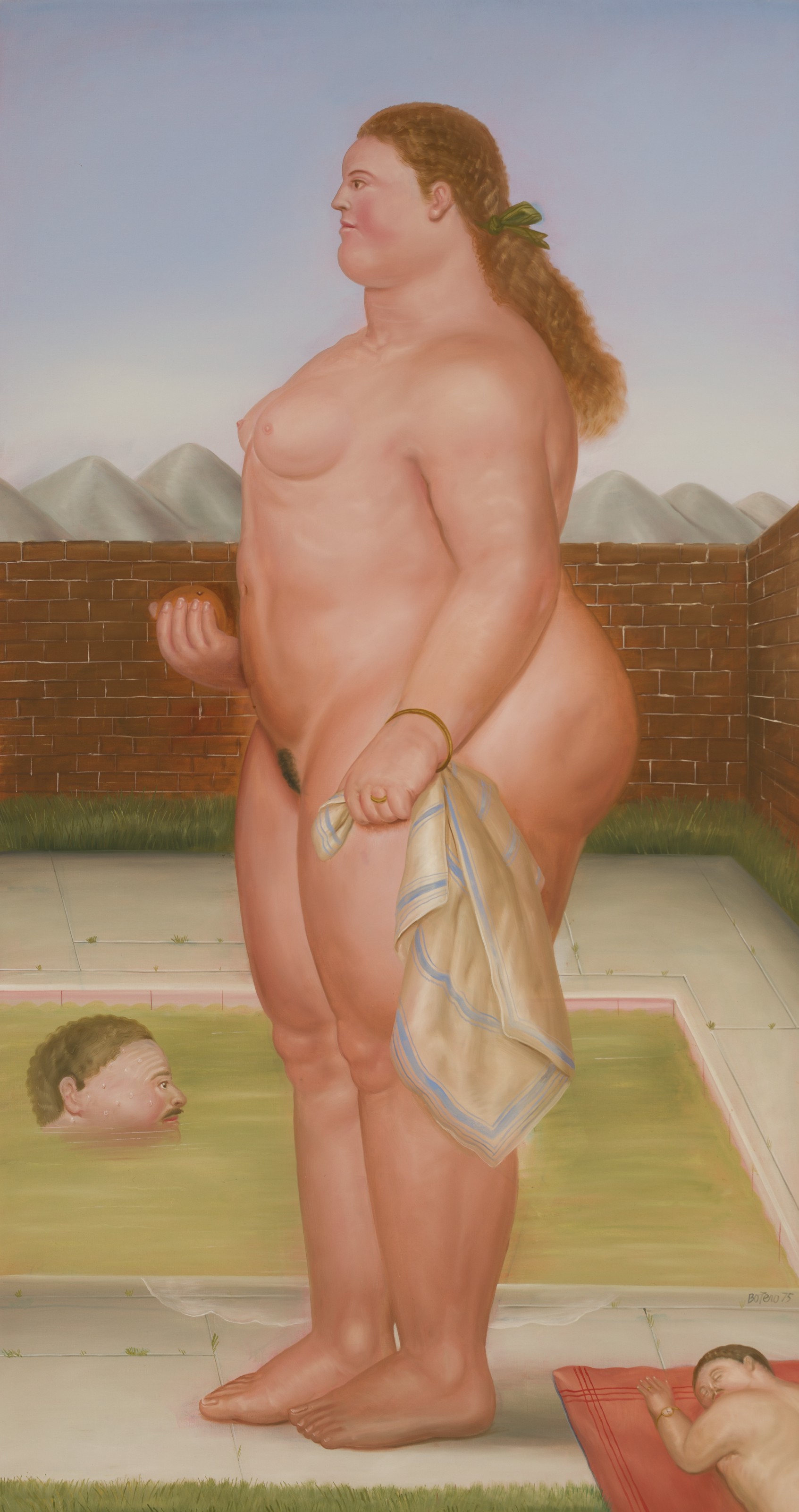 Fernando Botero — Купальщица, изображение 7