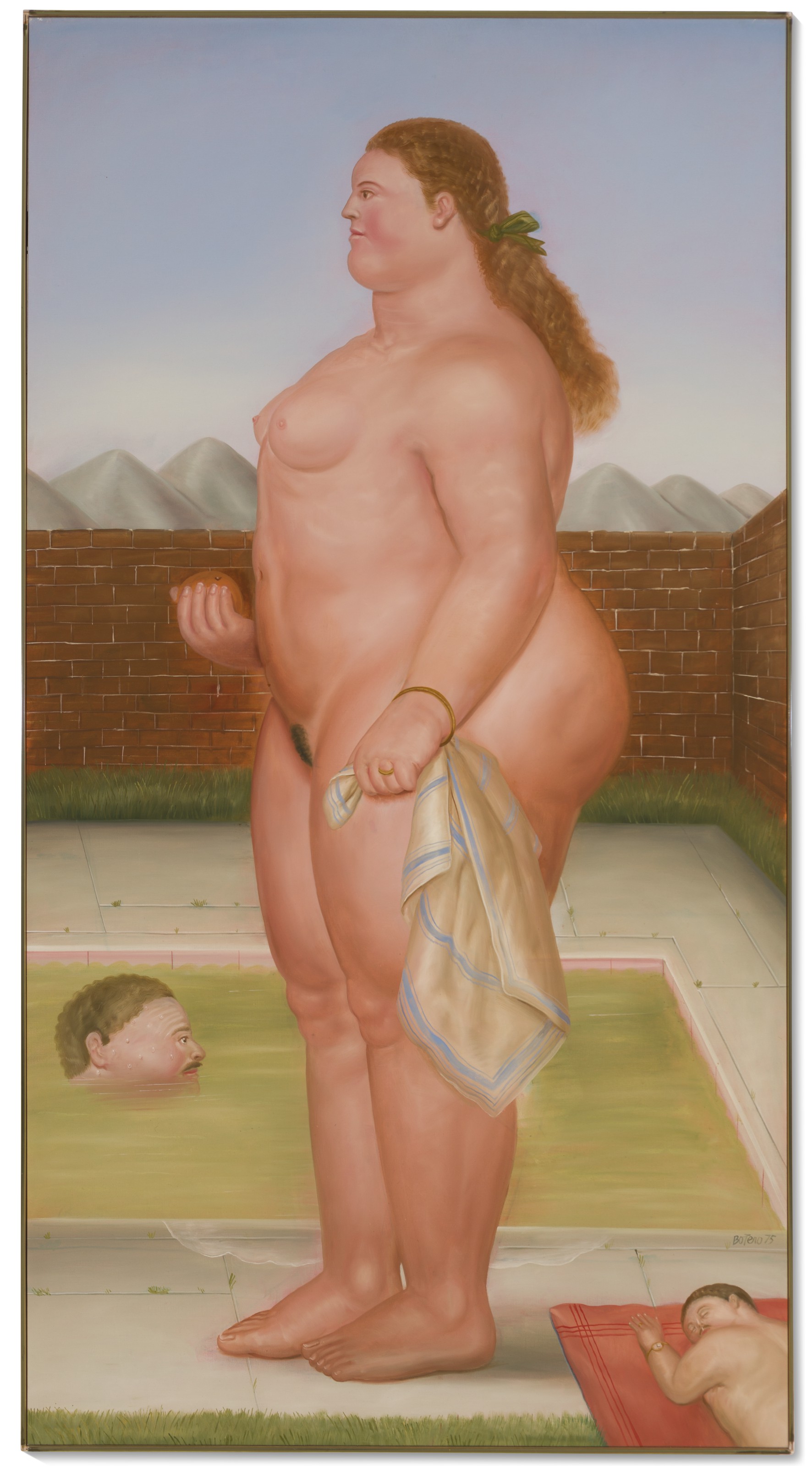 Fernando Botero — Купальщица, изображение 8