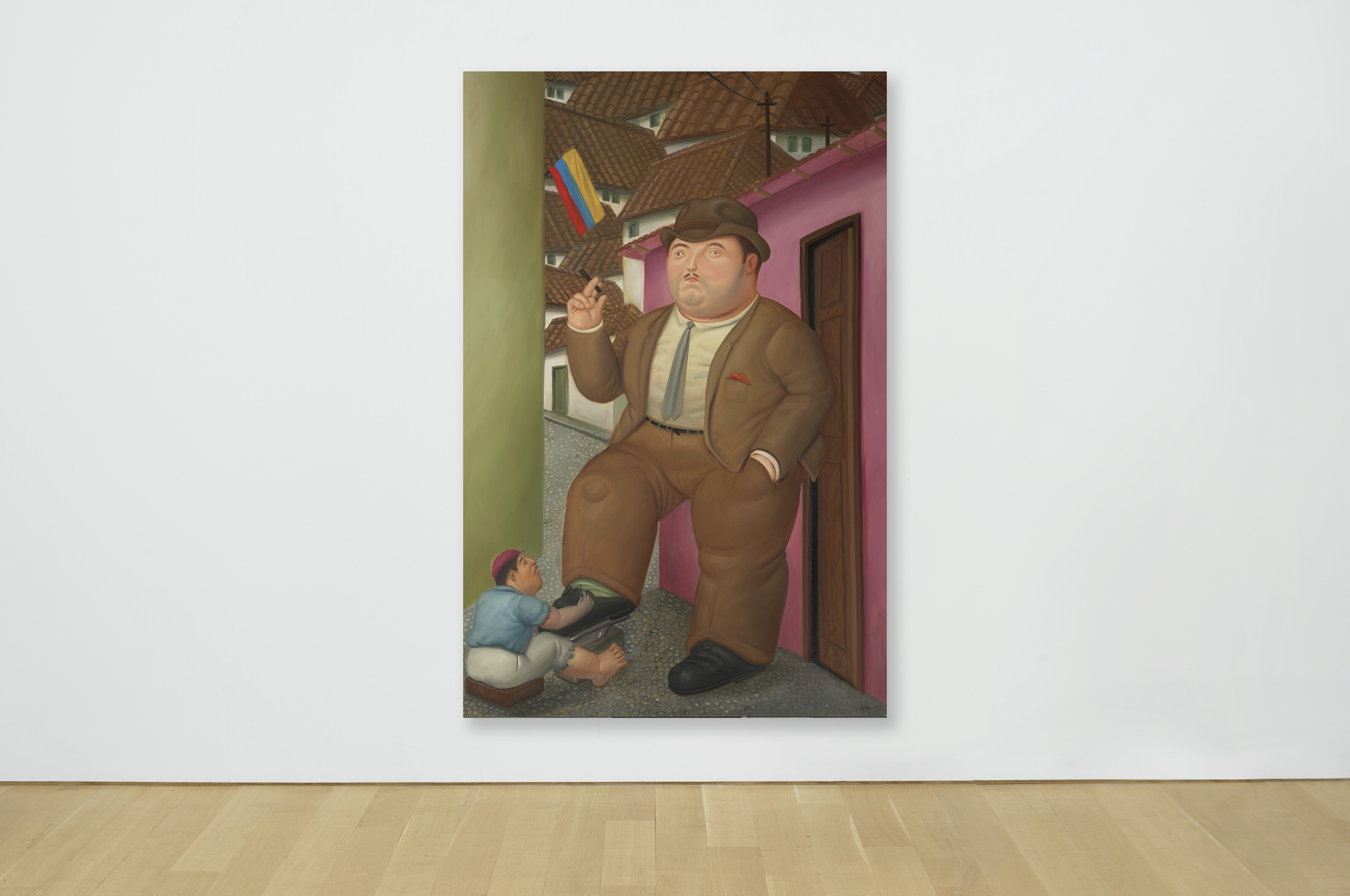 Fernando Botero — Чистка обуви, изображение 3