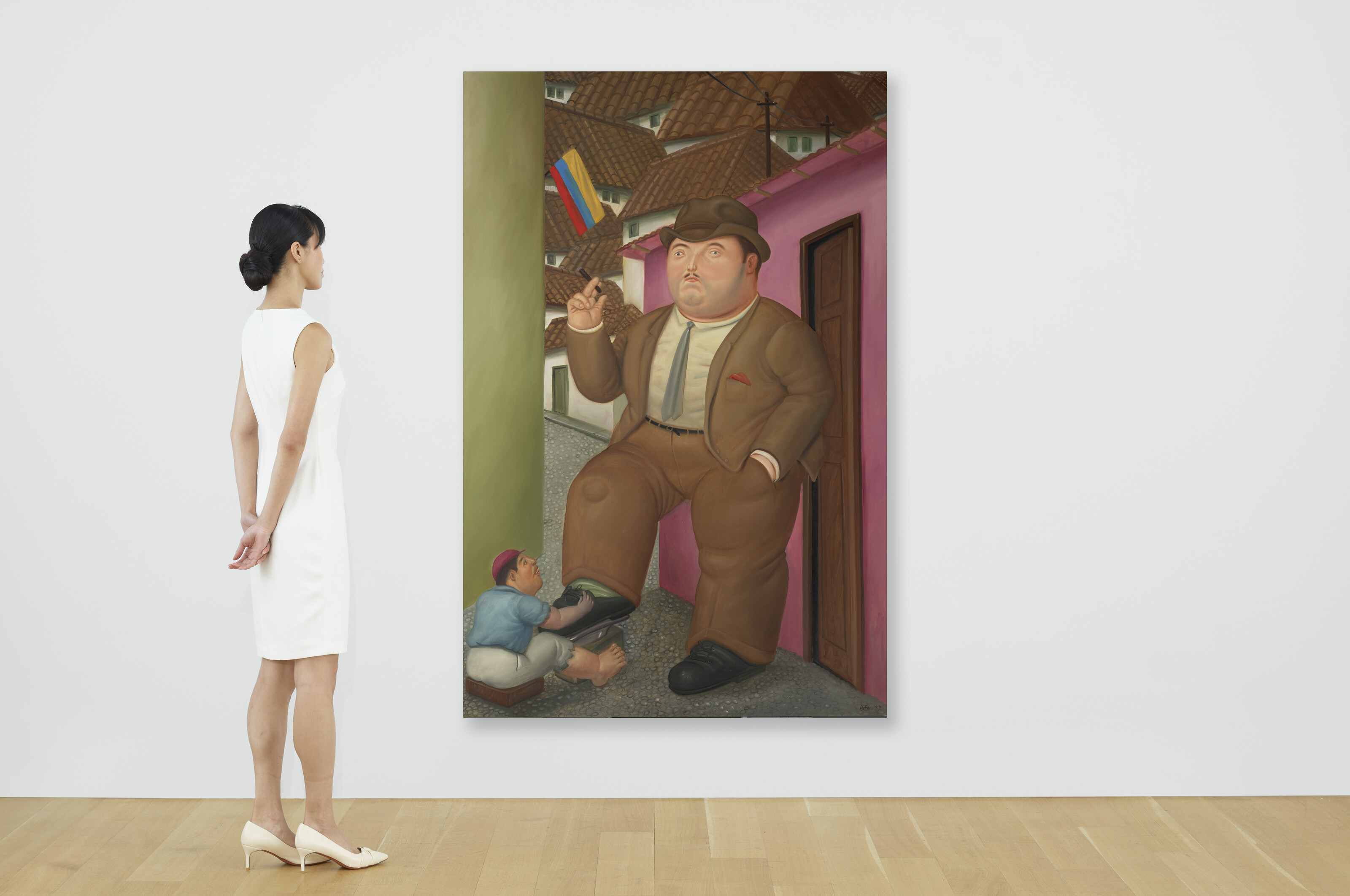 Fernando Botero — Чистка обуви, изображение 4