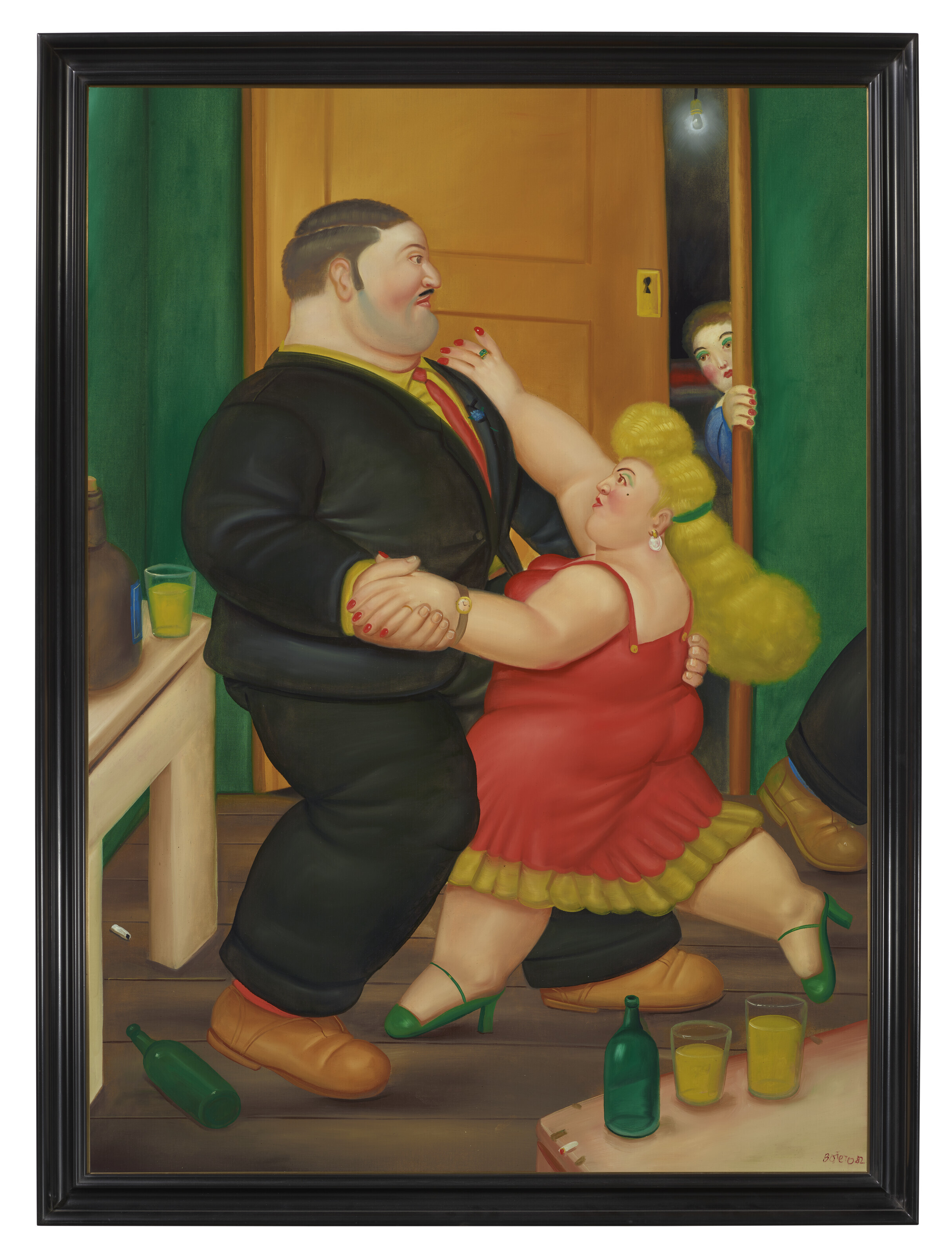 Fernando Botero — Танцующая пара, изображение 2