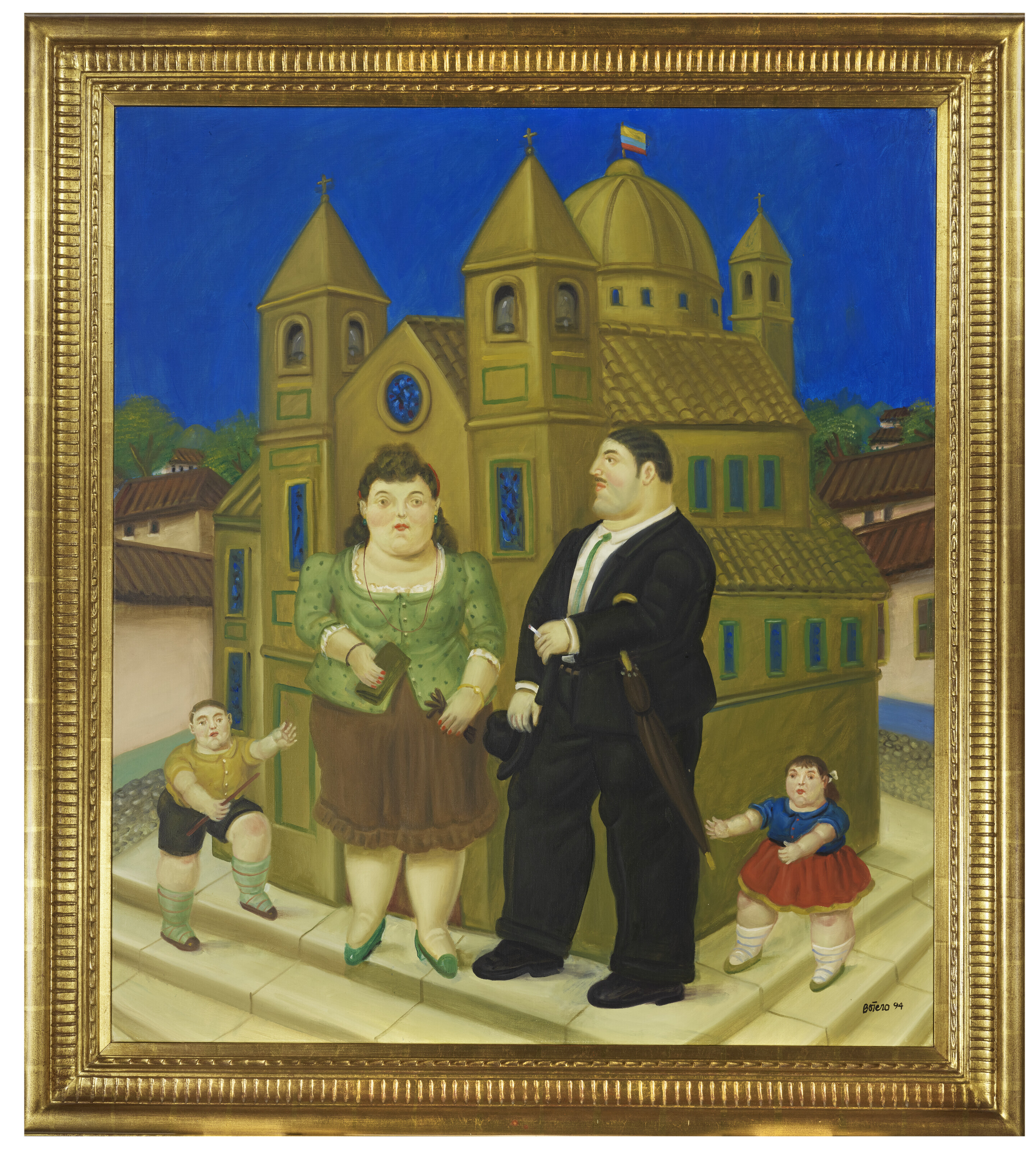 Fernando Botero — Кафедральный фронт, изображение 2