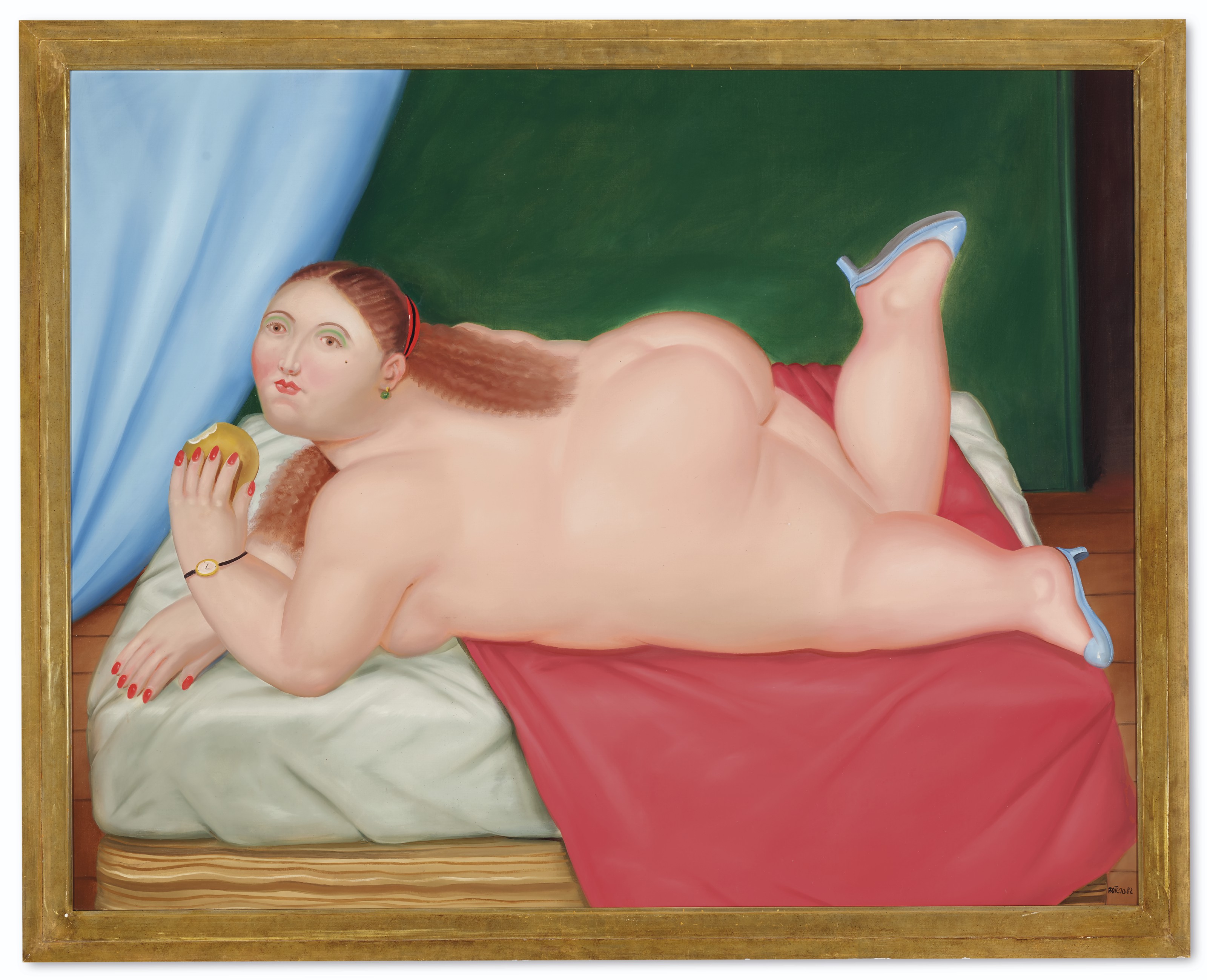 Fernando Botero — Колумбийский город Мансана, изображение 2