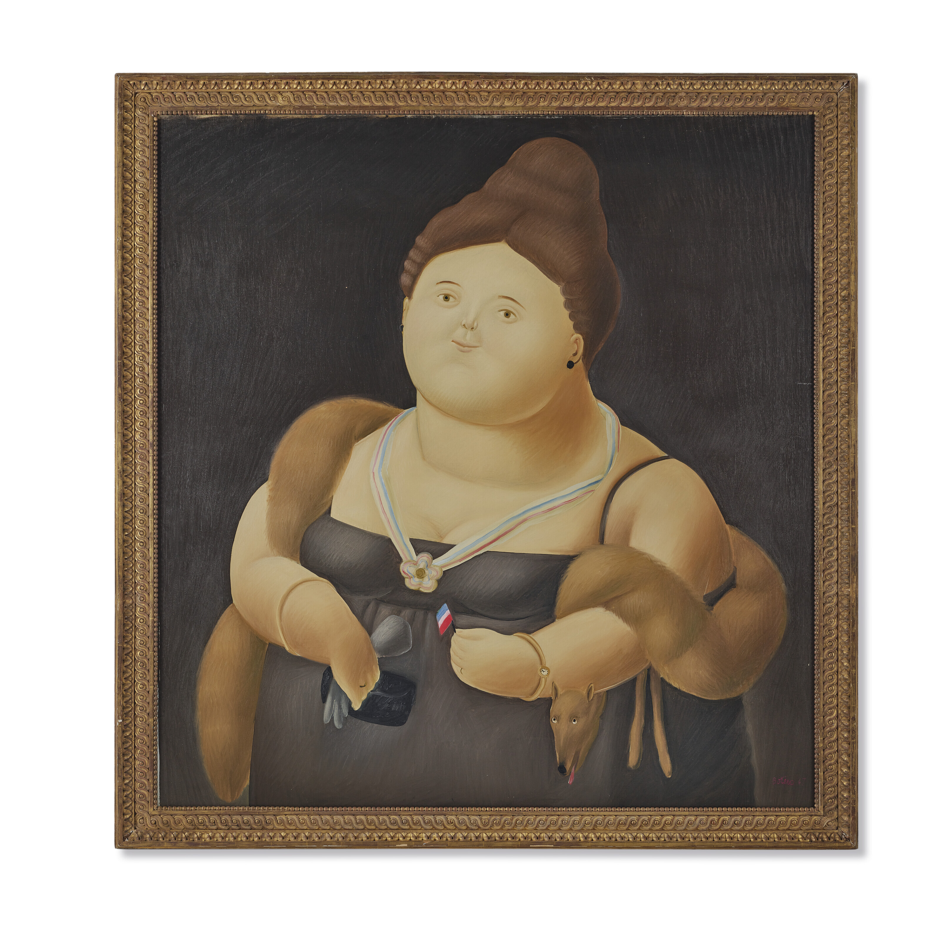 Fernando Botero — Мадам Энгр, изображение 2