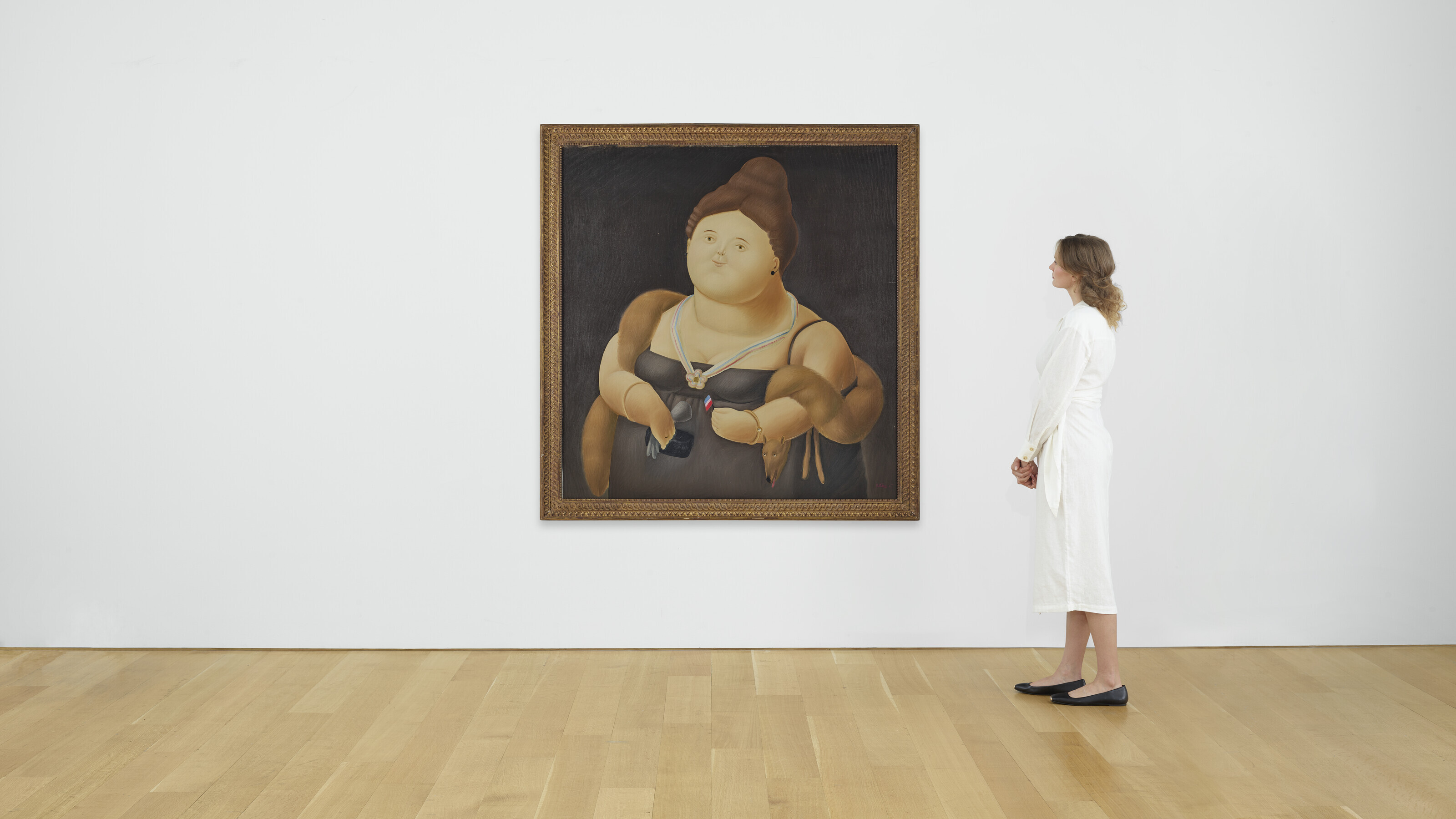 Fernando Botero — Мадам Энгр, изображение 4