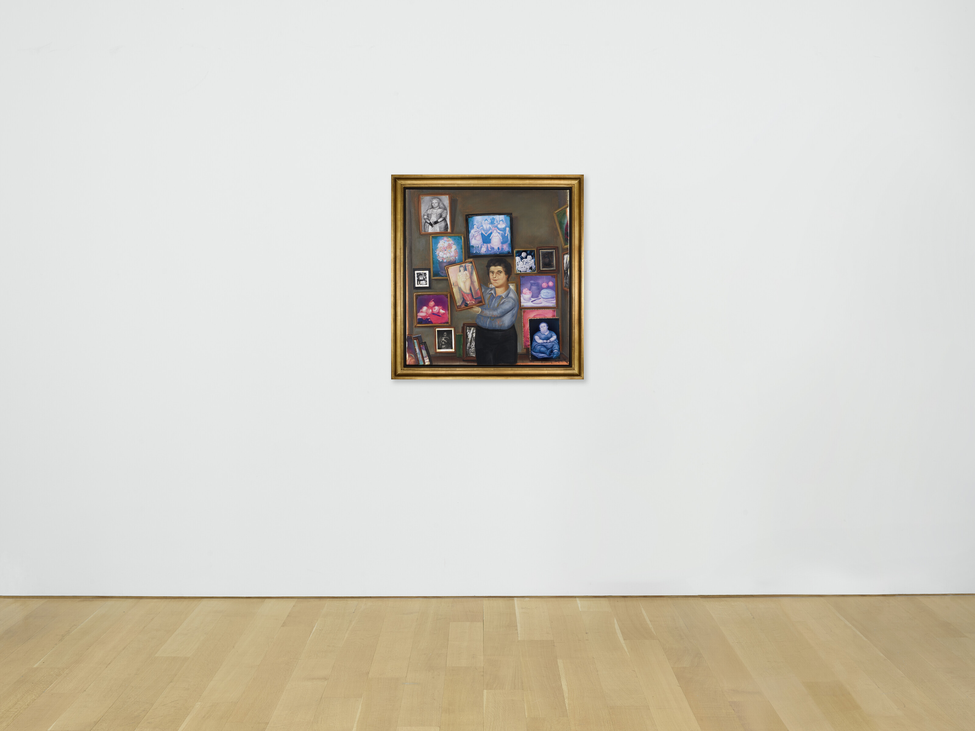 Fernando Botero — Портрет Надин Хаим, изображение 4