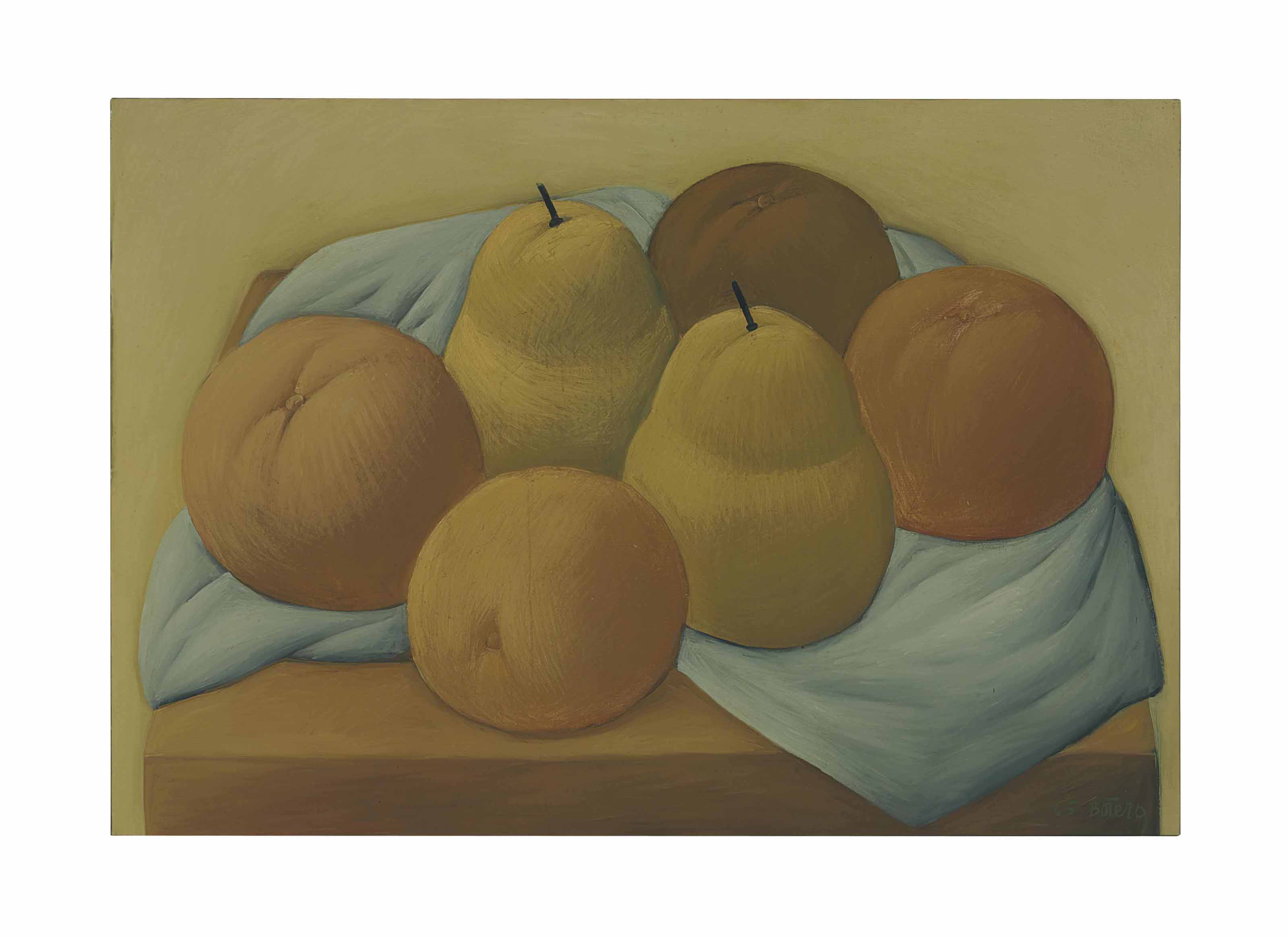 Fernando Botero — Манзаны
