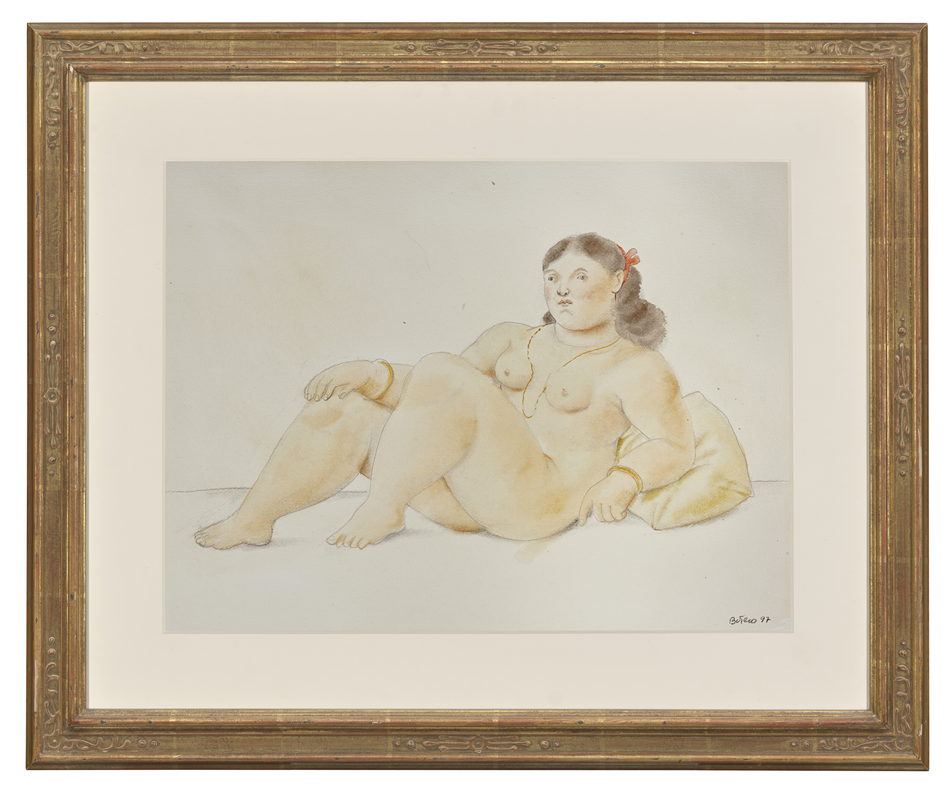 Fernando Botero — Сидящая женщина, изображение 2