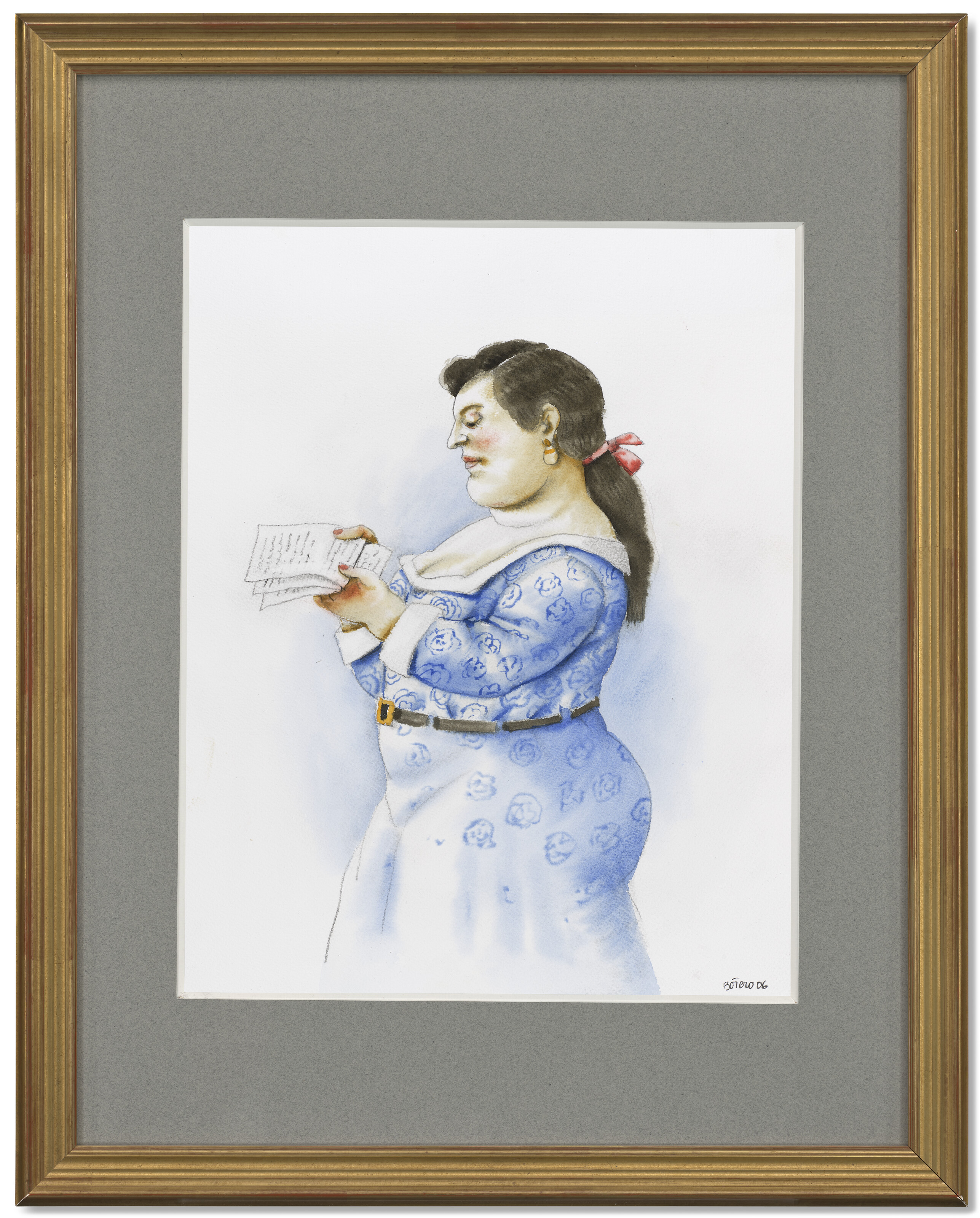 Fernando Botero — Ла леттера, изображение 3