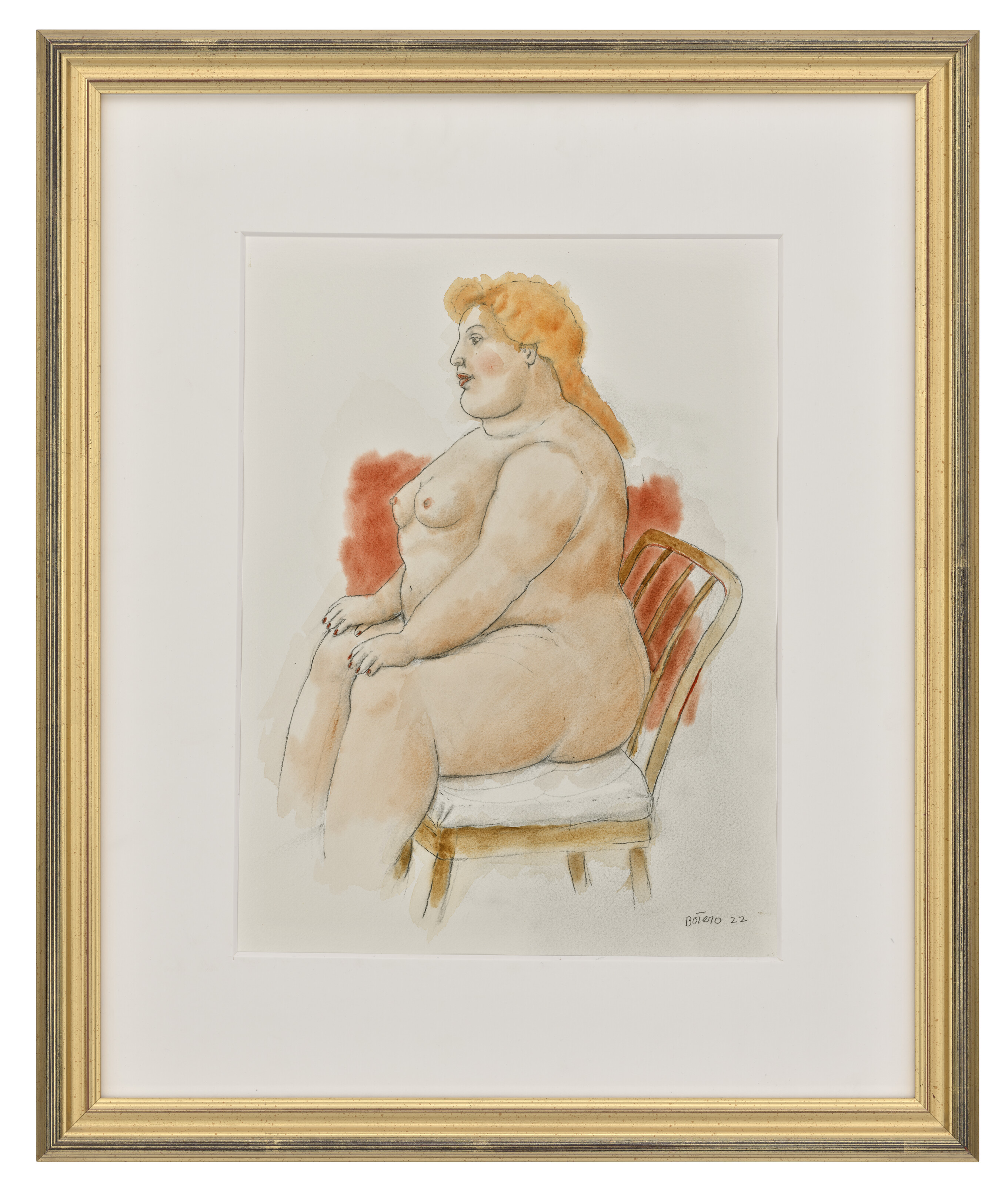 Fernando Botero — Сидящая женщина, изображение 2