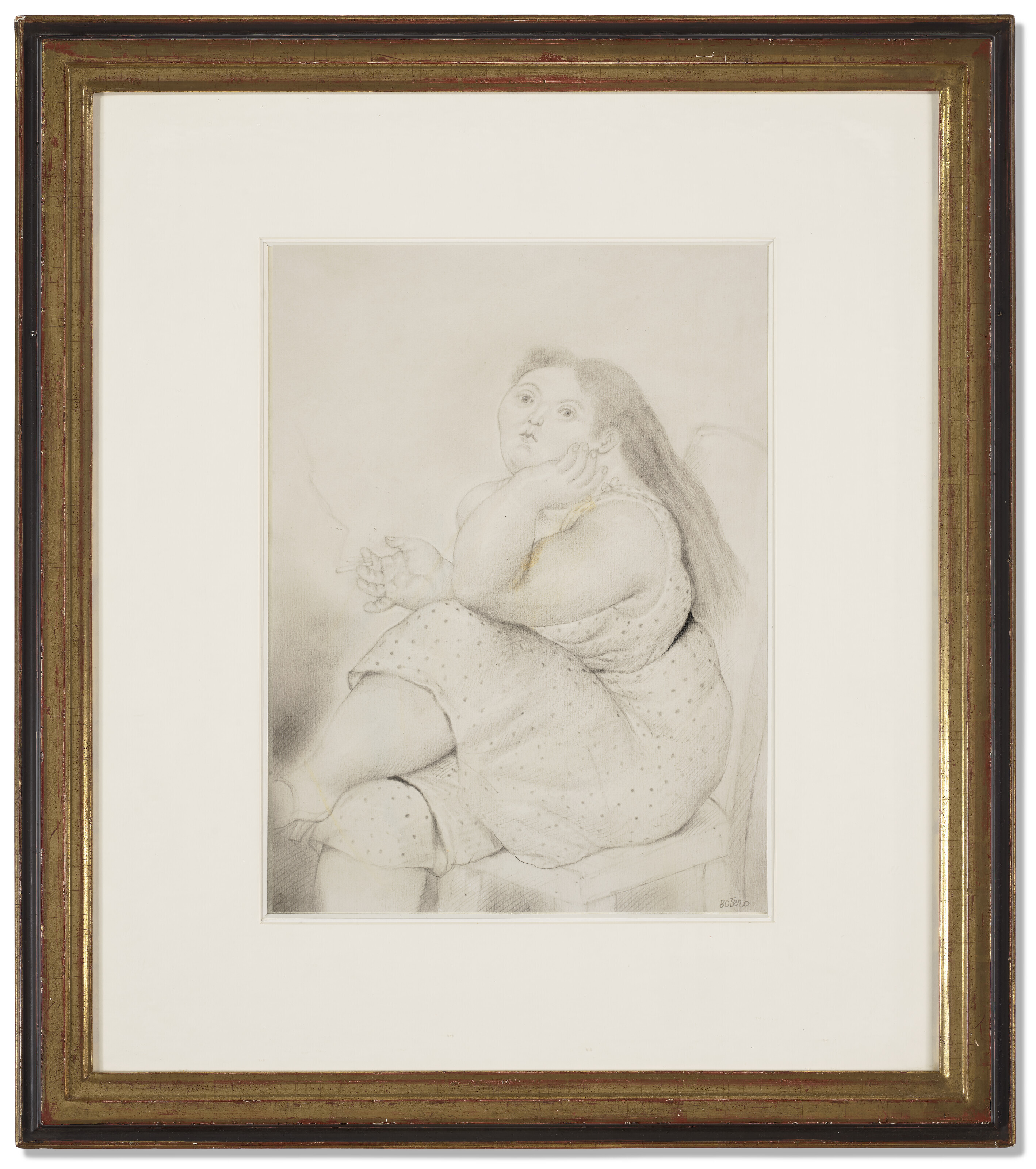 Fernando Botero — Сидящая женщина, изображение 2