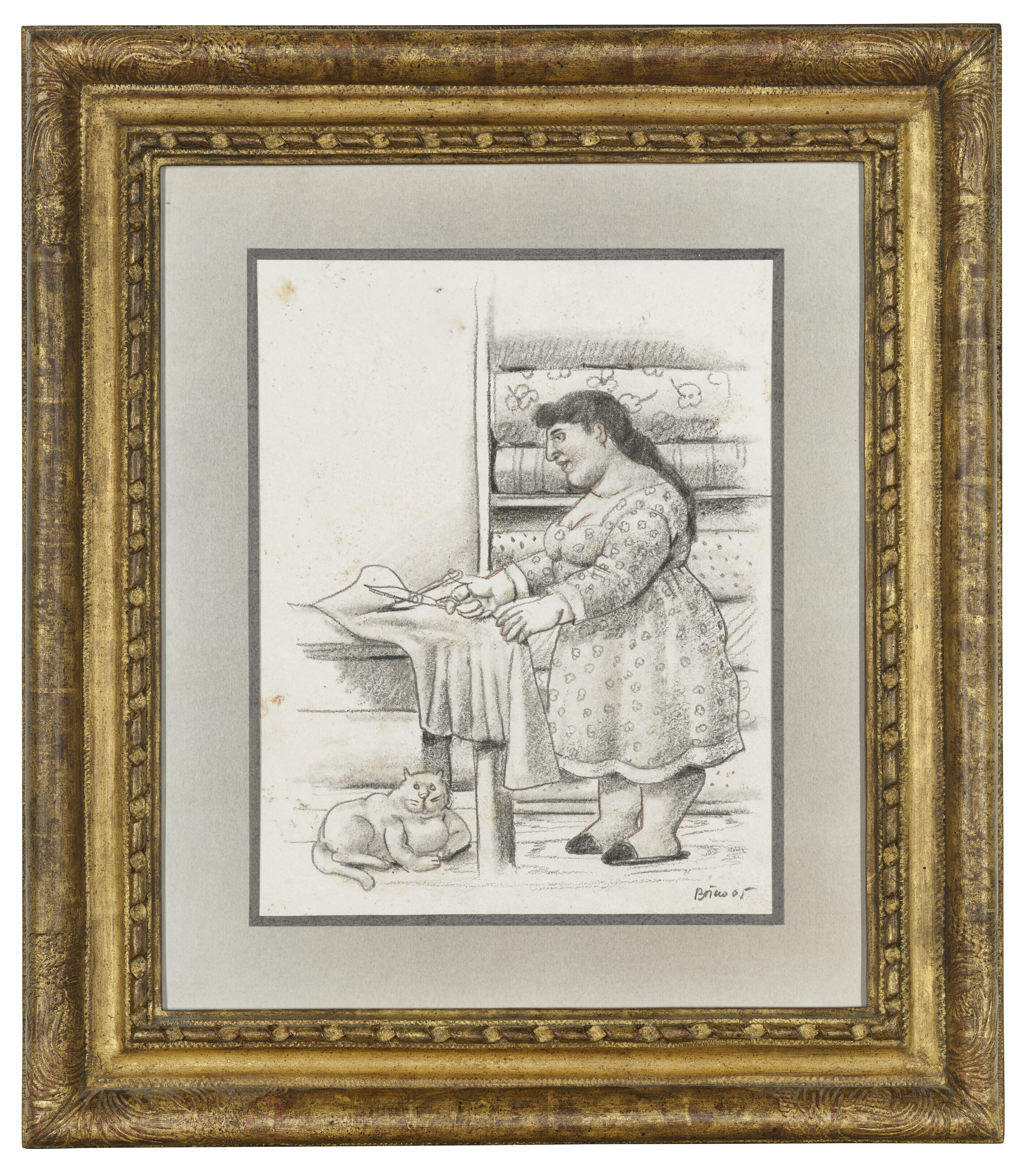 Fernando Botero — Портниха, изображение 2