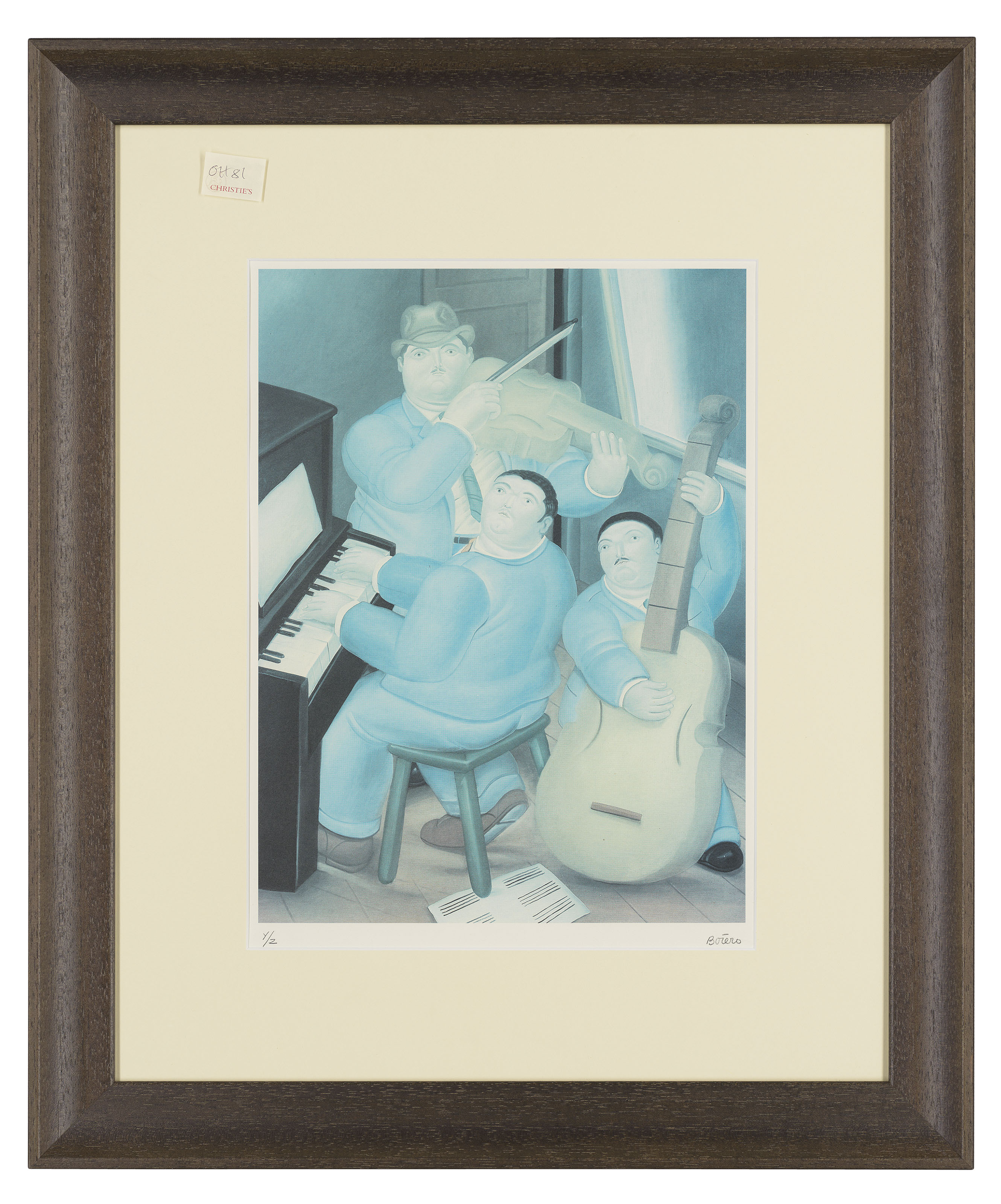 Fernando Botero — Три музыканта