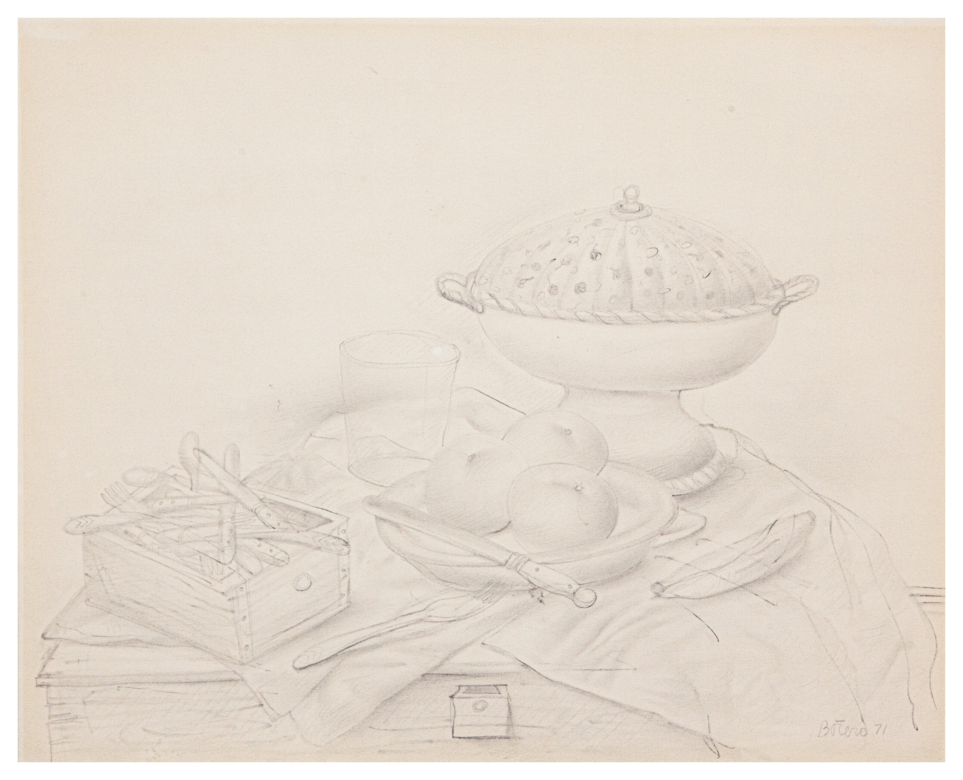 Fernando Botero — Натюрморт