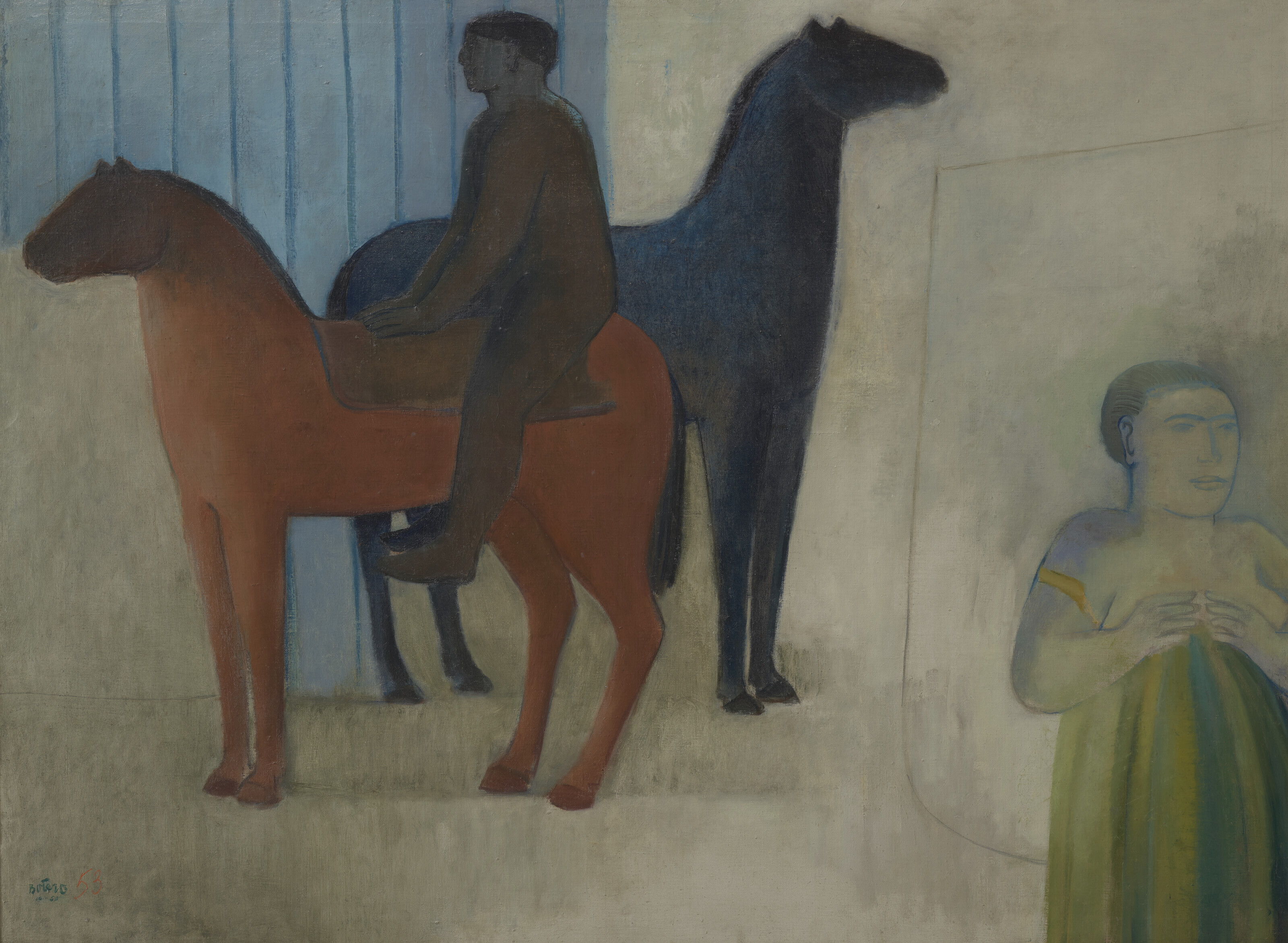 Fernando Botero — Отъезд