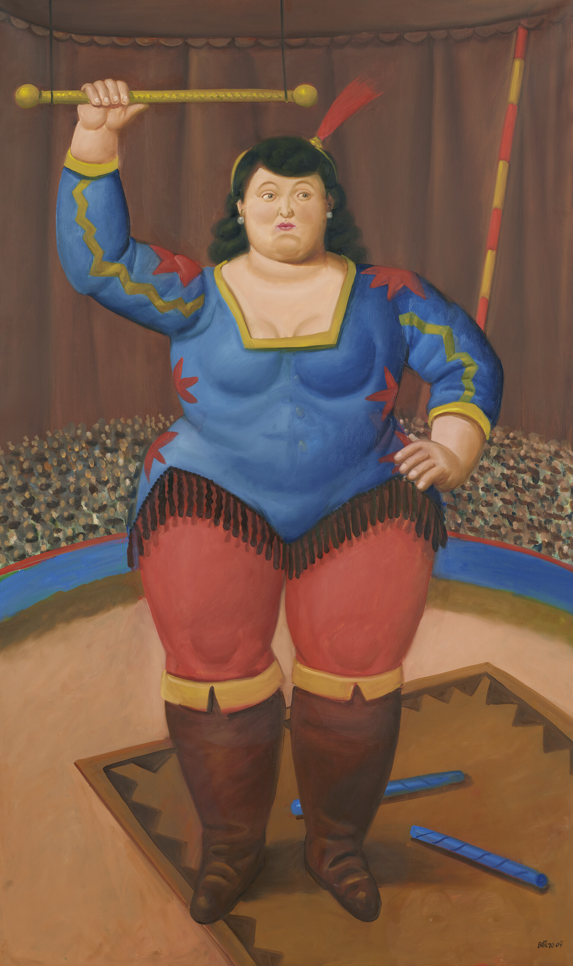 Fernando Botero — Циркачка